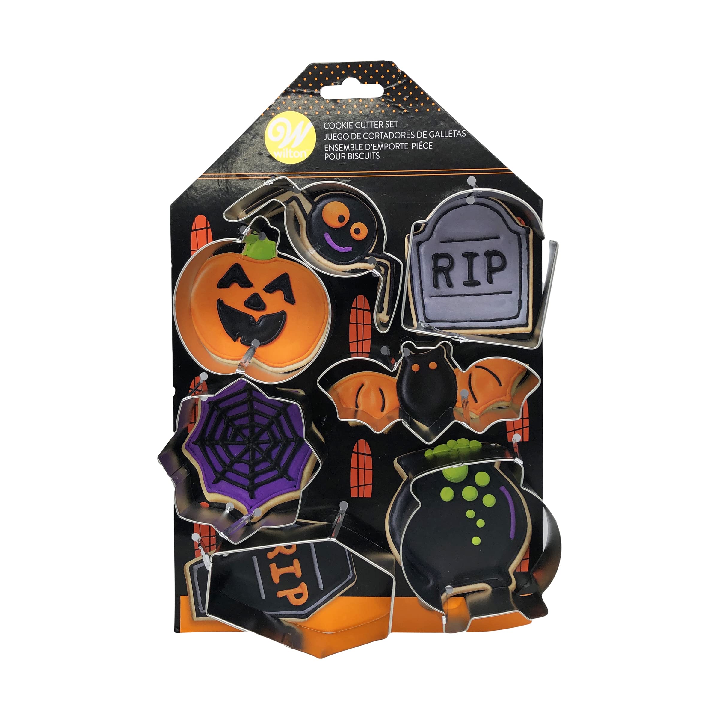 Wilton 7 Piece Haunted House Cookie Cutter Set