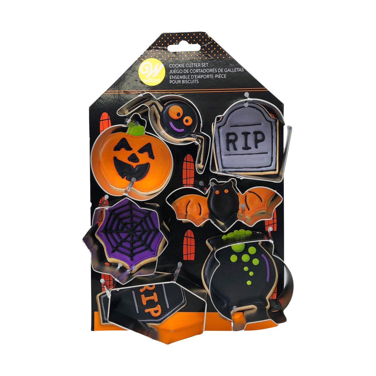 Wilton 7 Piece Haunted House Cookie Cutter Set