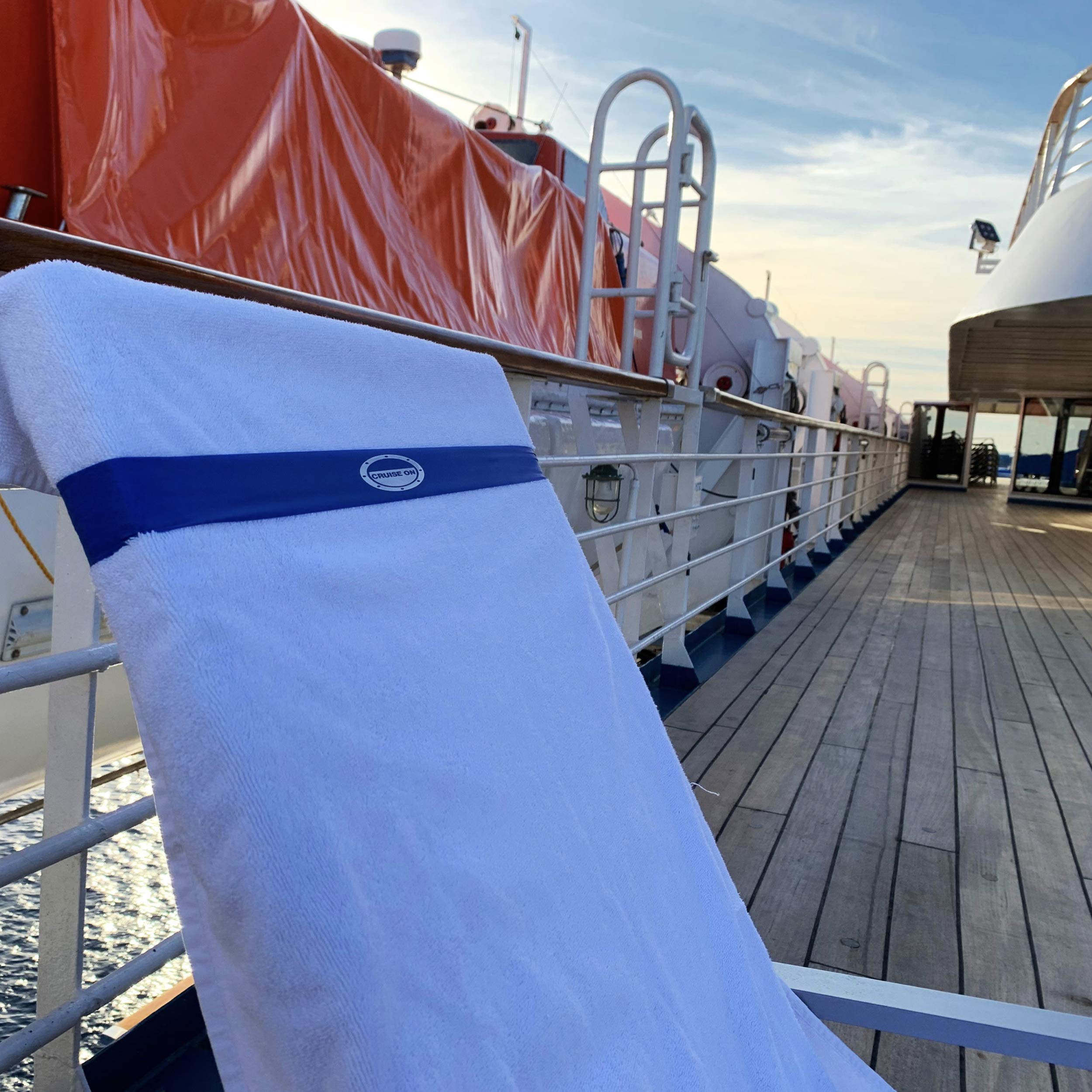 Towel Bands (4 Pack) - The Better Towel Chair Clips Option for Beach  Pool & Cruise Chairs