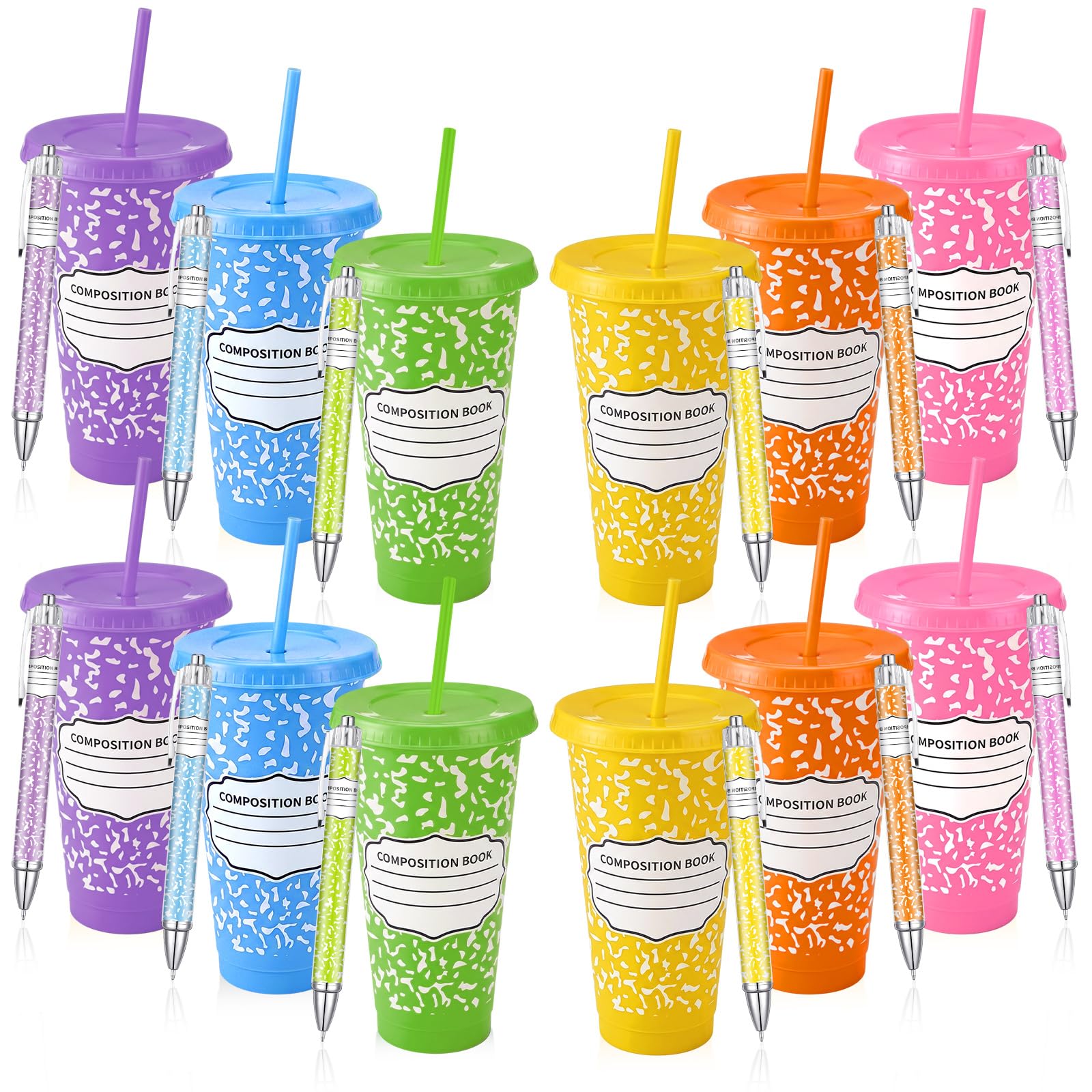 24 Pcs Christmas Teacher Gift Bulk Teachers Appreciation Plastic Cups Bulk
