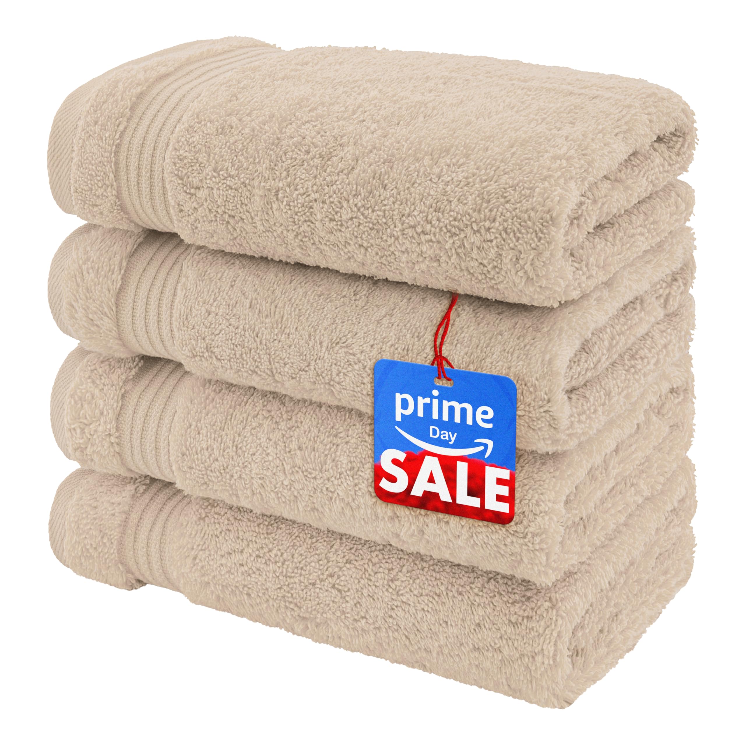 American Veteran Towel  Hand Towels for Bathroom  4 Piece Hand Towel Sets Clearance Prime  16 inch 28 inch 100% Turkish Cotton Face Hand Towels  Bathroom Set of 4  Beige Hand Towels