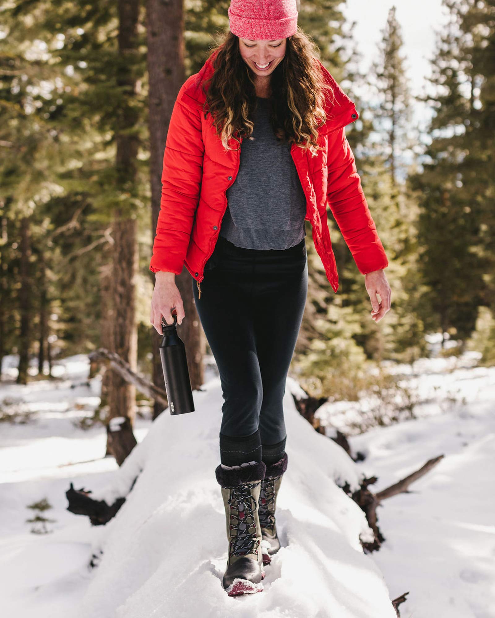 Miir, Insulated Narrow Mouth Bottle, Black, 23 Oz