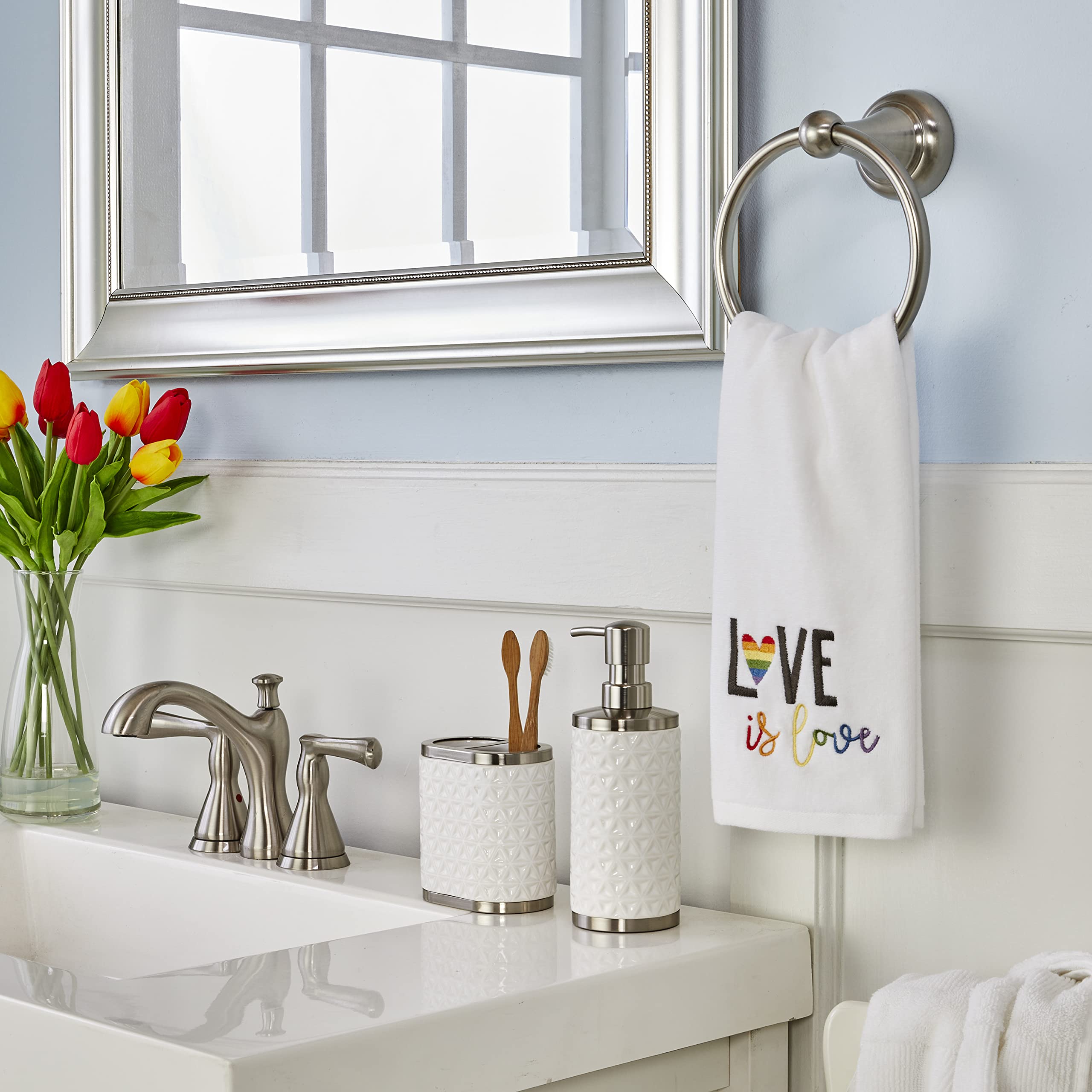 Skl Home Love Hand Towel Set, 25'' X 16'', 2 Count