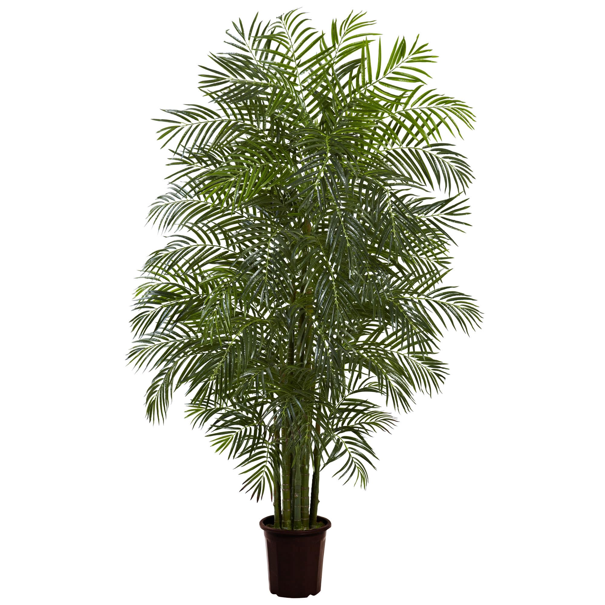Nearly Natural 7.5ft. UV Resistant Artificial Areca Palm Tree (Indoor/Outdoor)