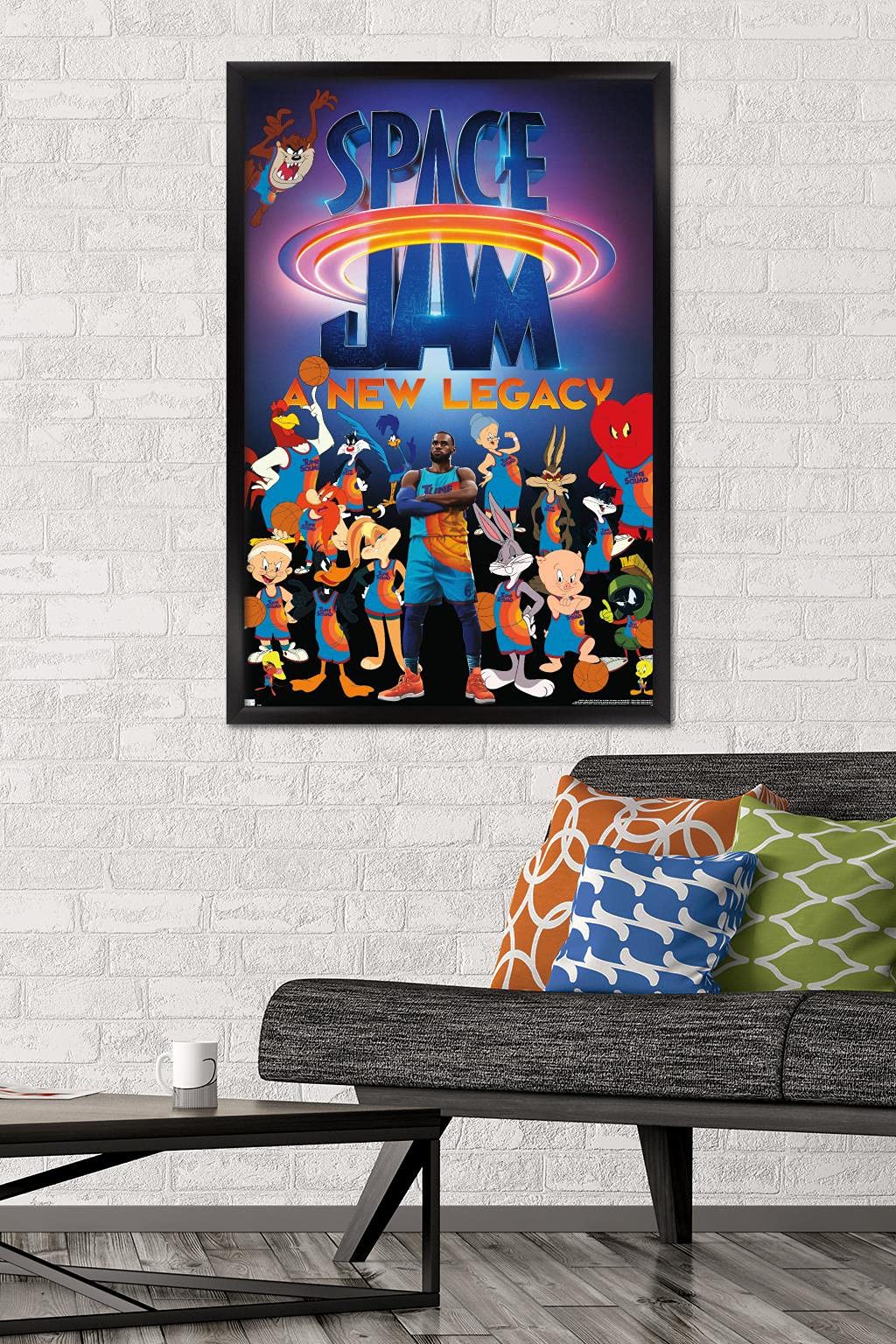 Trends International Space Jam: A New Legacy - Team Wall Poster, 22.375'' X 34'', Black Framed Version
