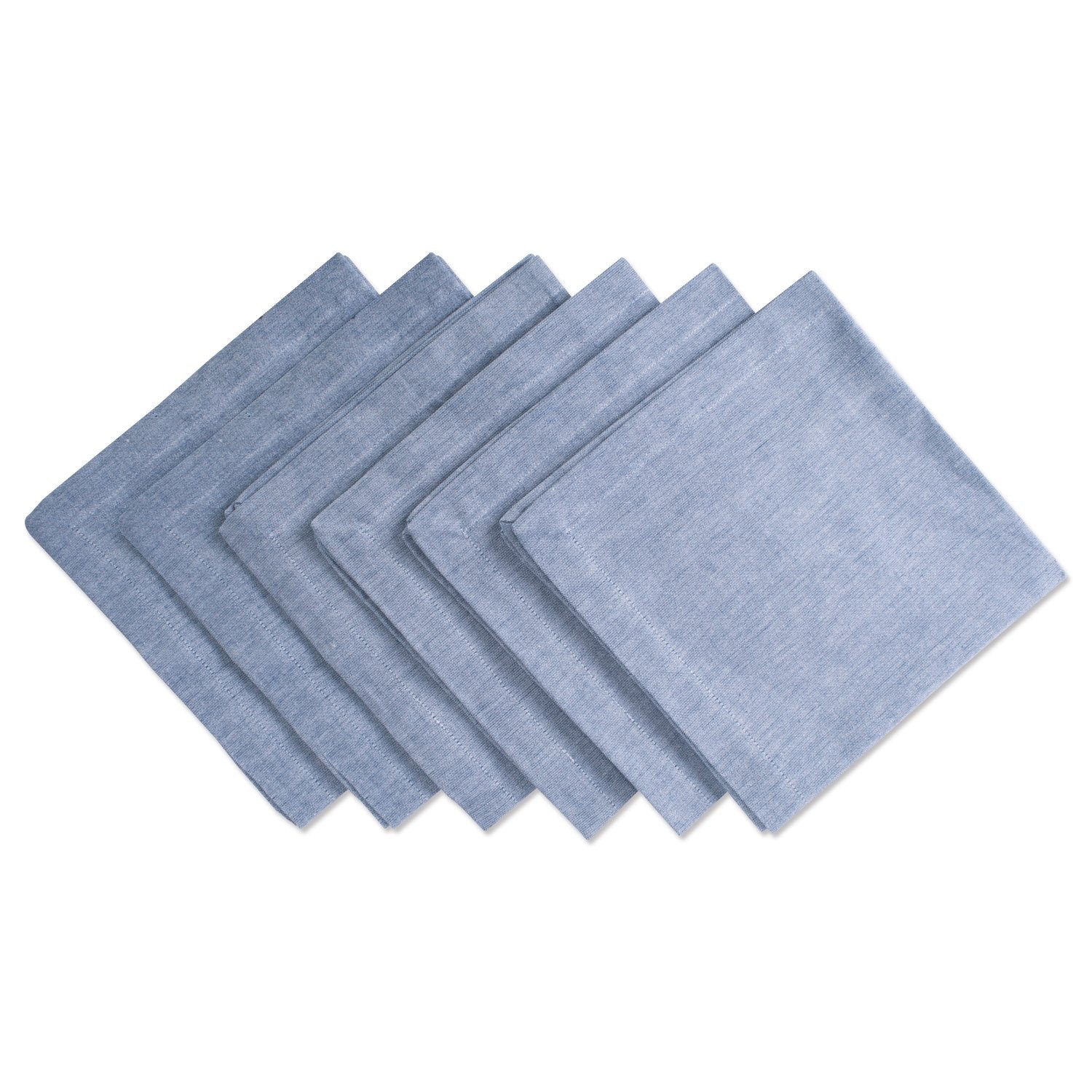 Dii Chambray Kitchen, Tabletop Collection, Blue, Napkin Set