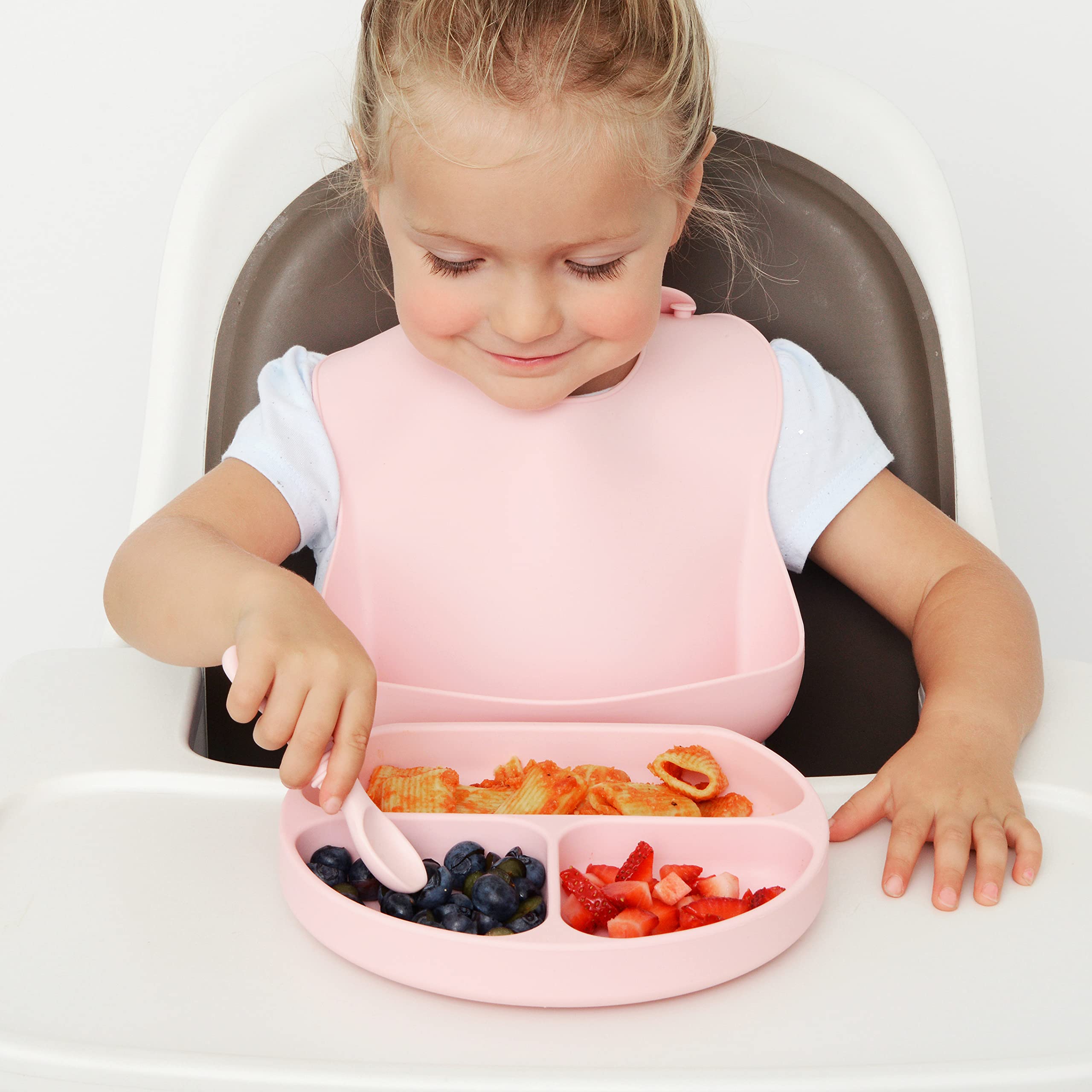 Primastella Silicone Chew Spoon Set For Babies And Toddlers | Safety Tested | Bpa Free | Microwave, Dishwasher And Freezer Safe