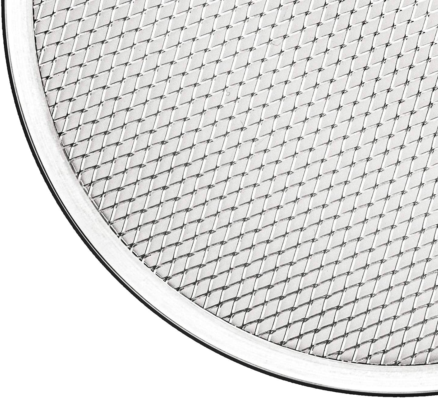 Tosnail 4 Pack 10 Inches Seamless Aluminum Pizza Screen Pizza Pan With Holes Pizza Mesh