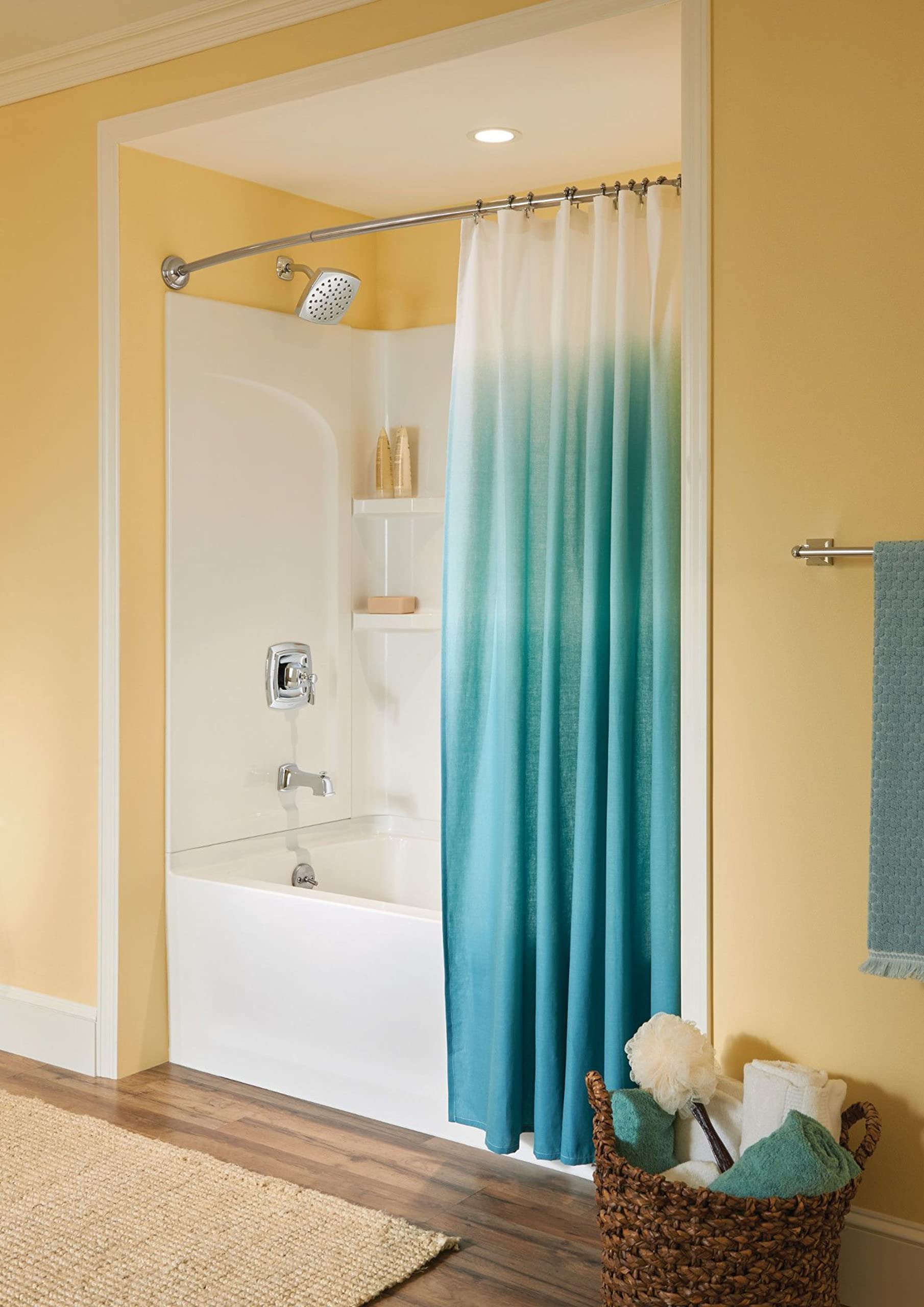 Moen Dn8324Ch Retreat Collection 24-Inch Bathroom Single Towel Bar, Chrome