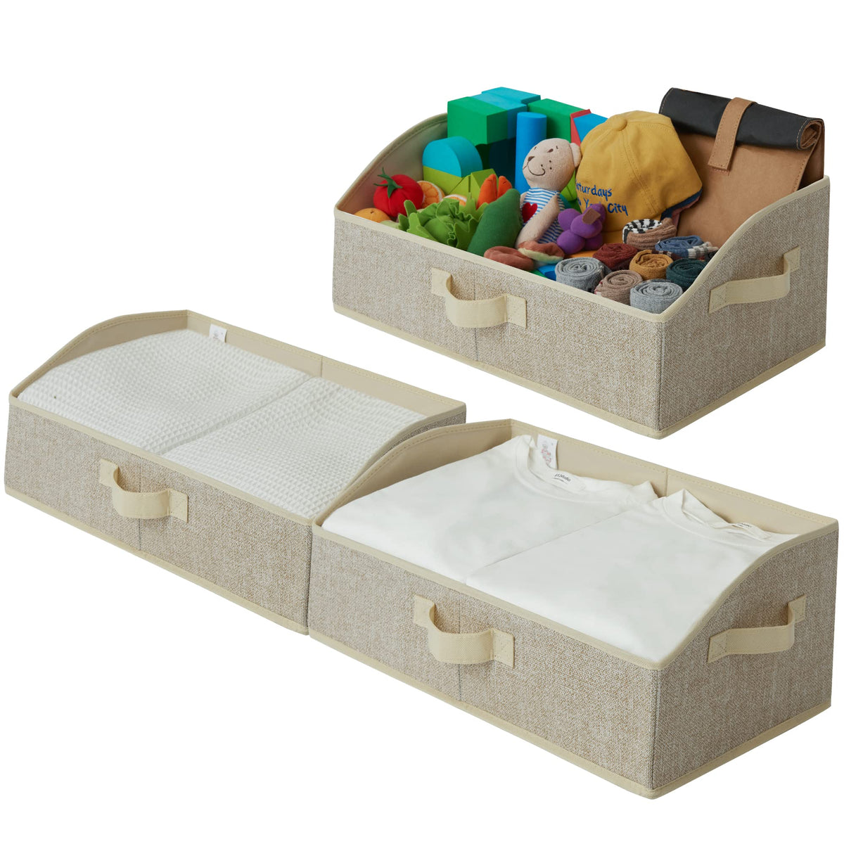 Granny Says Storage Baskets For Shelves, Closet Organizer Bin And Clothes Storage Bins, Trapezoid Storage Bins, Clothing Bins Fo