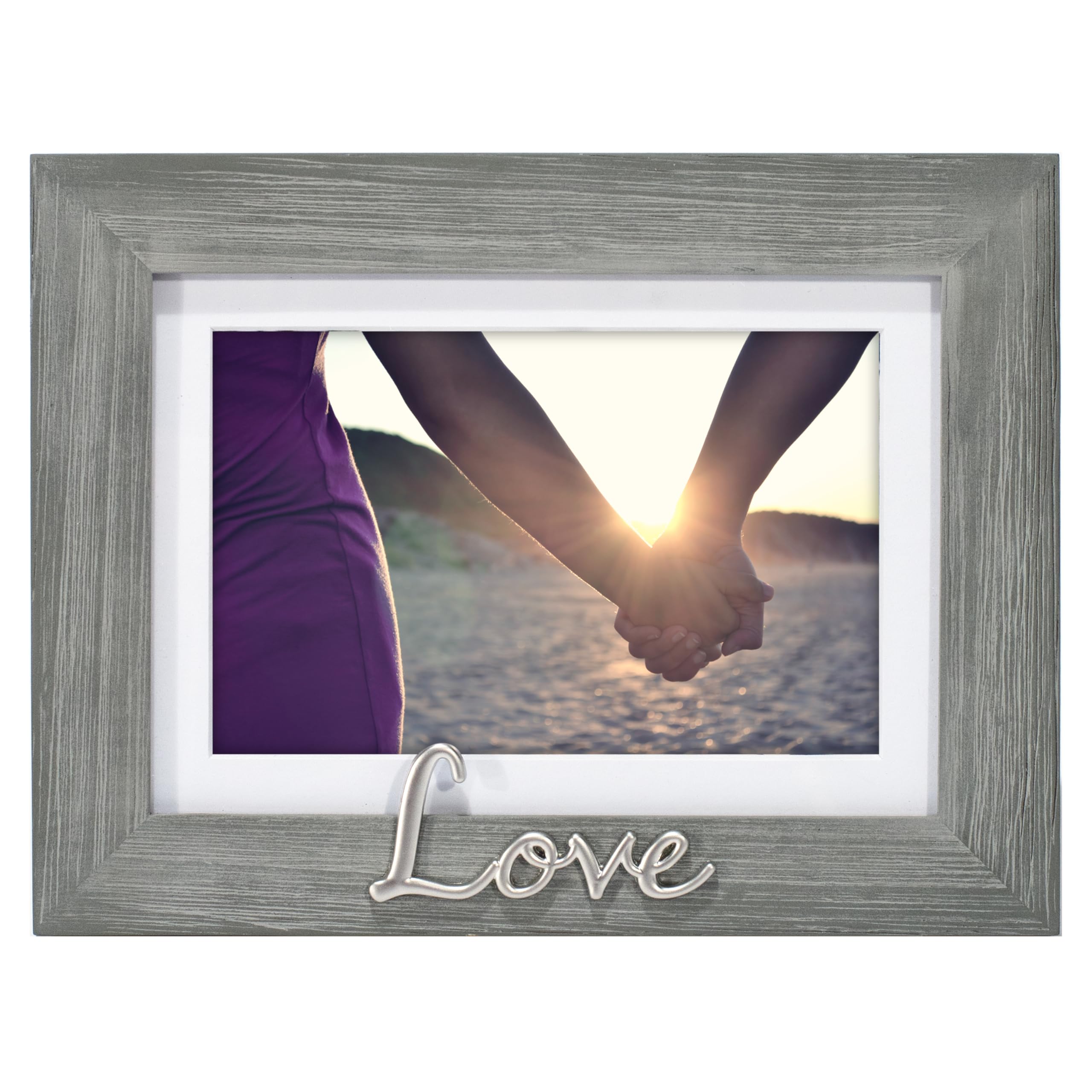 Malden International Designs 3320-46 Expressions Picture Frame , Gray