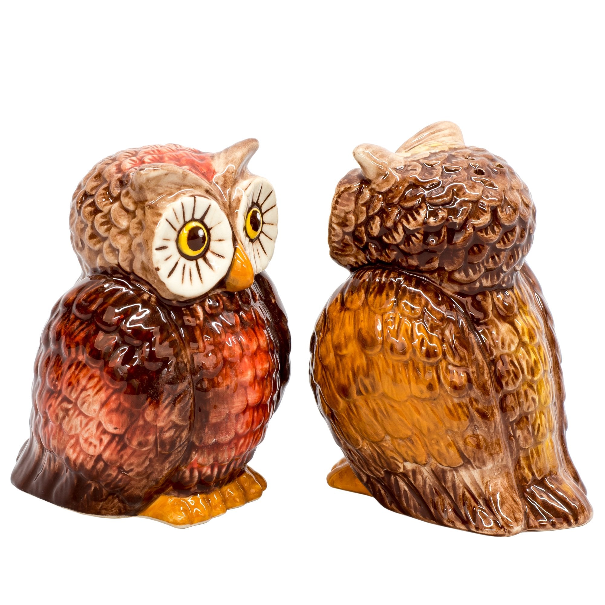 Owls Ceramic Salt And Pepper Shaker Set