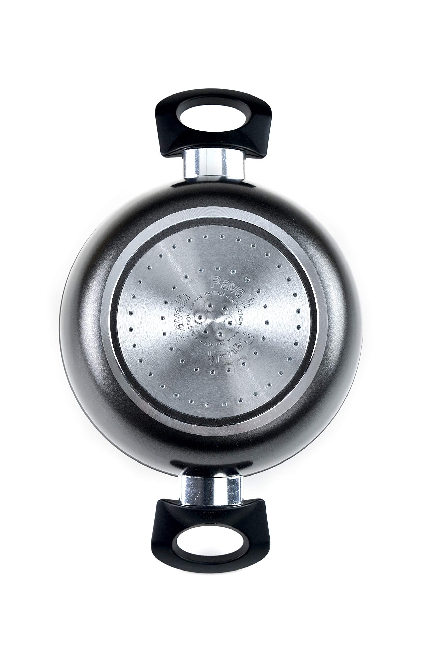 Ravelli Italia Linea 85 Non Stick Induction Stock Pot, 5 Quart