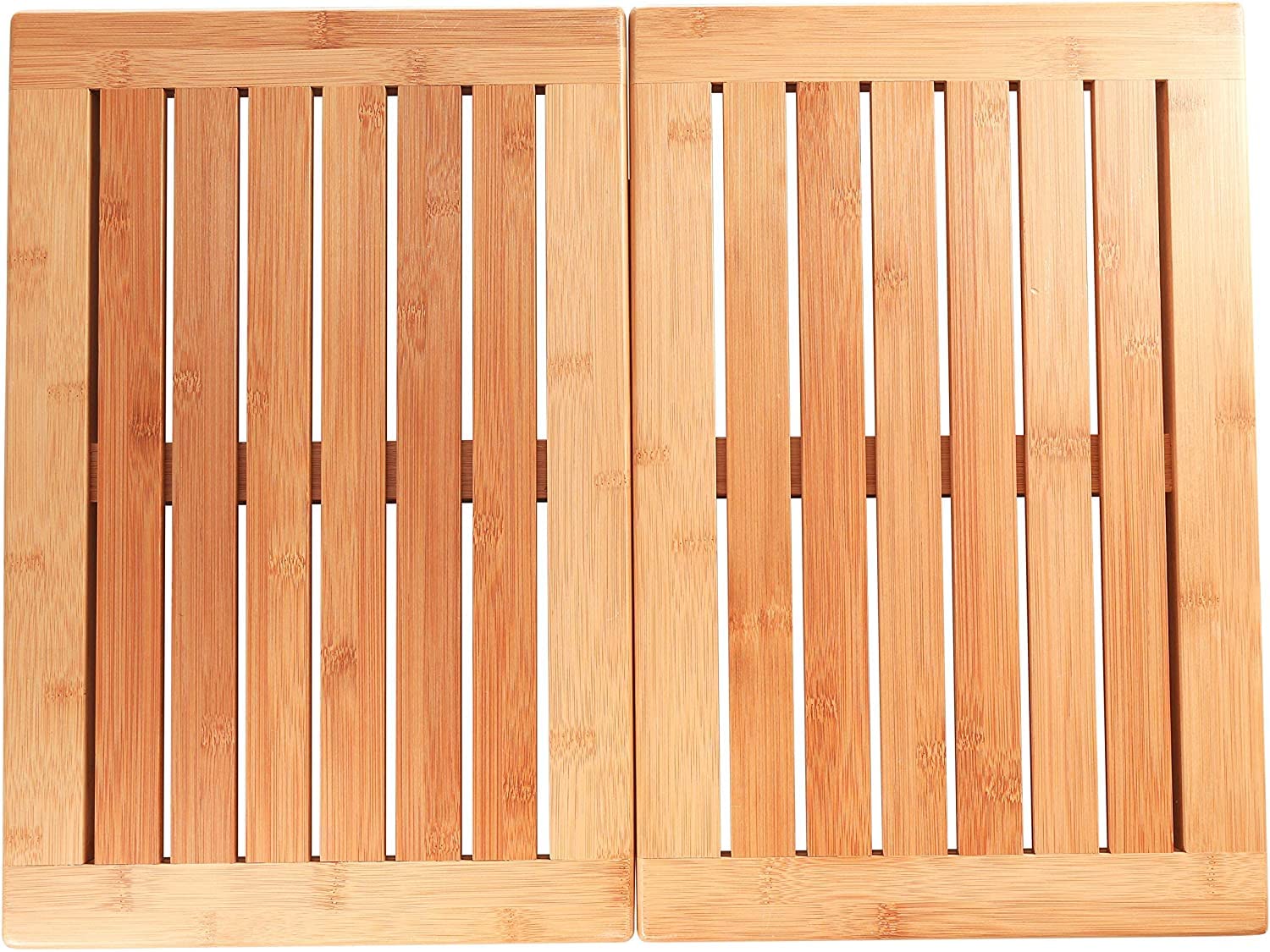 Bamboo Bath Mat Shower Floor Mat Non Slip  Made of 100% Natural Bamboo  By Bambusi
