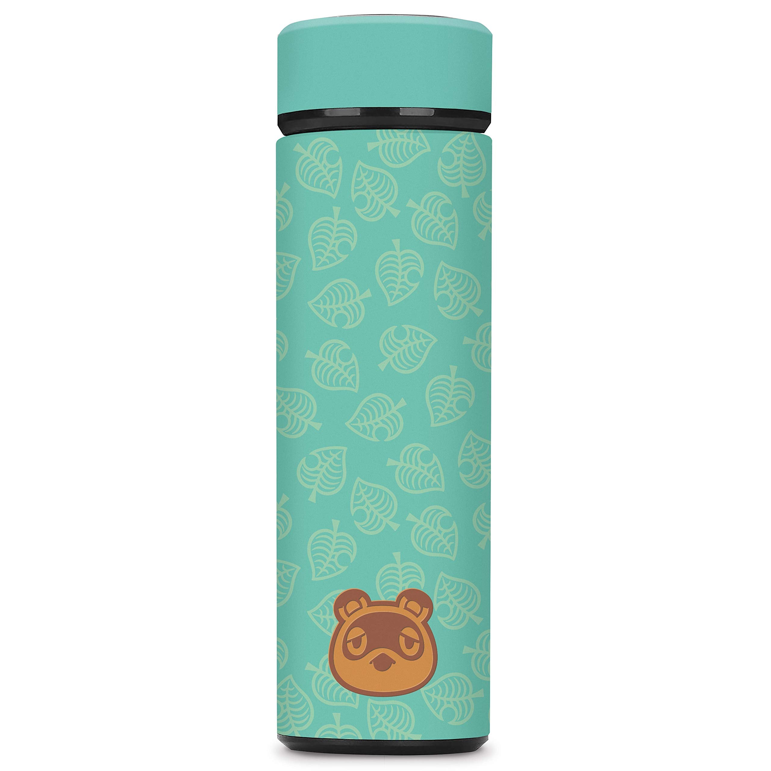 Controller Gear Animal Crossing 17Oz Water Bottle (Teal Leaves)