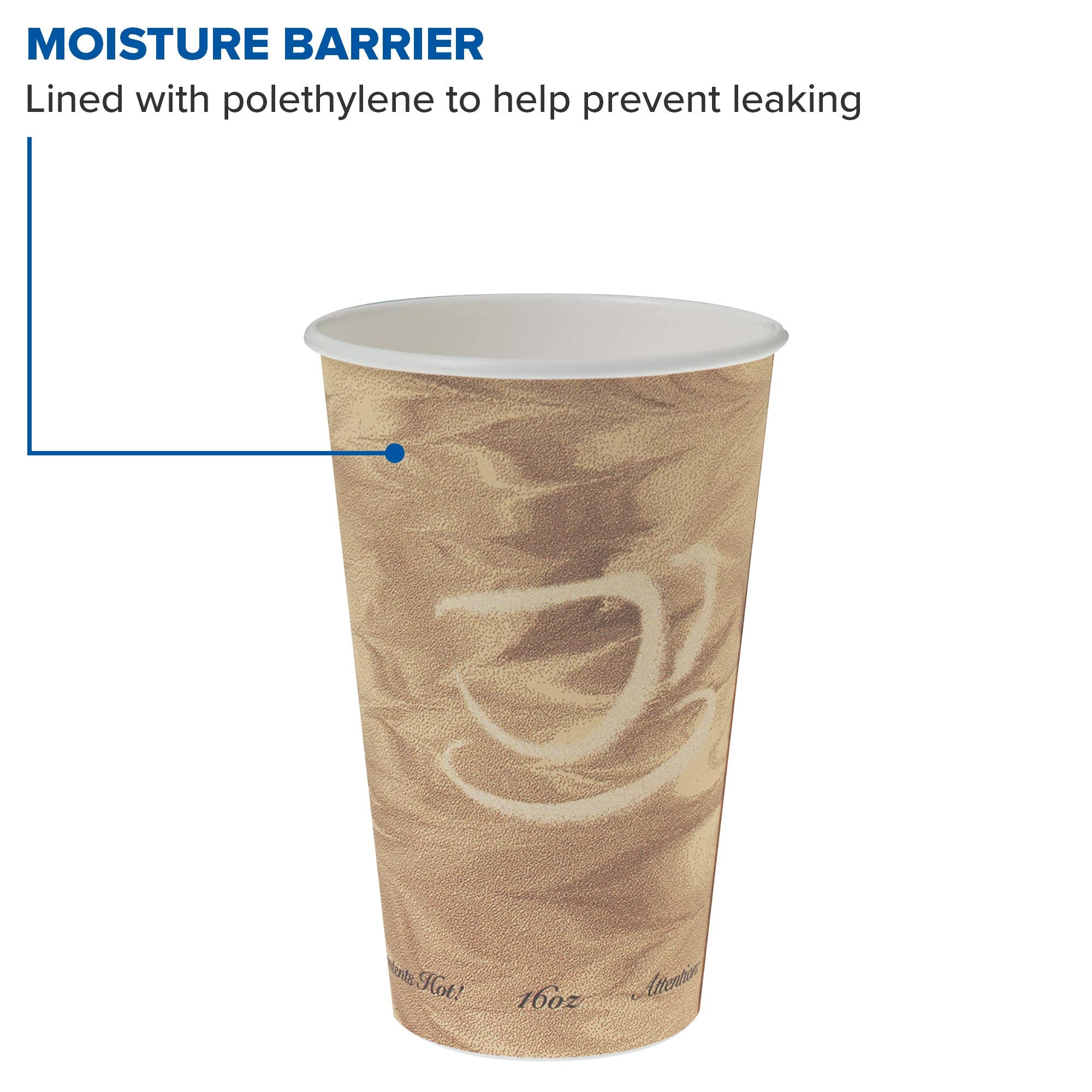 Solo 316Ms-0029 16 Oz Mistique Ssp Paper Hot Cup (Case Of 1000)