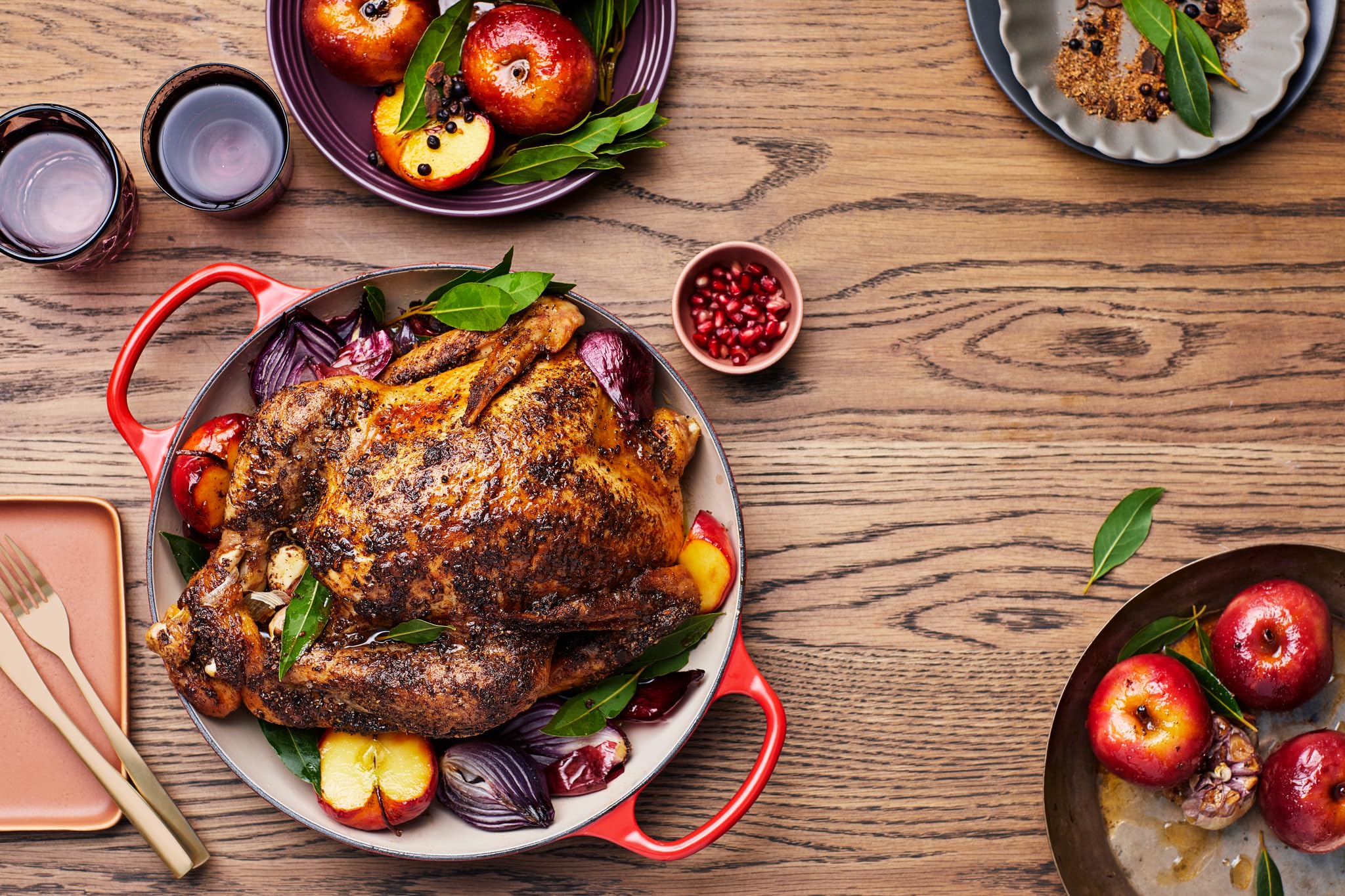 Le Creuset Enameled Cast Iron Signature Braiser, 3.5 Qt., Flame