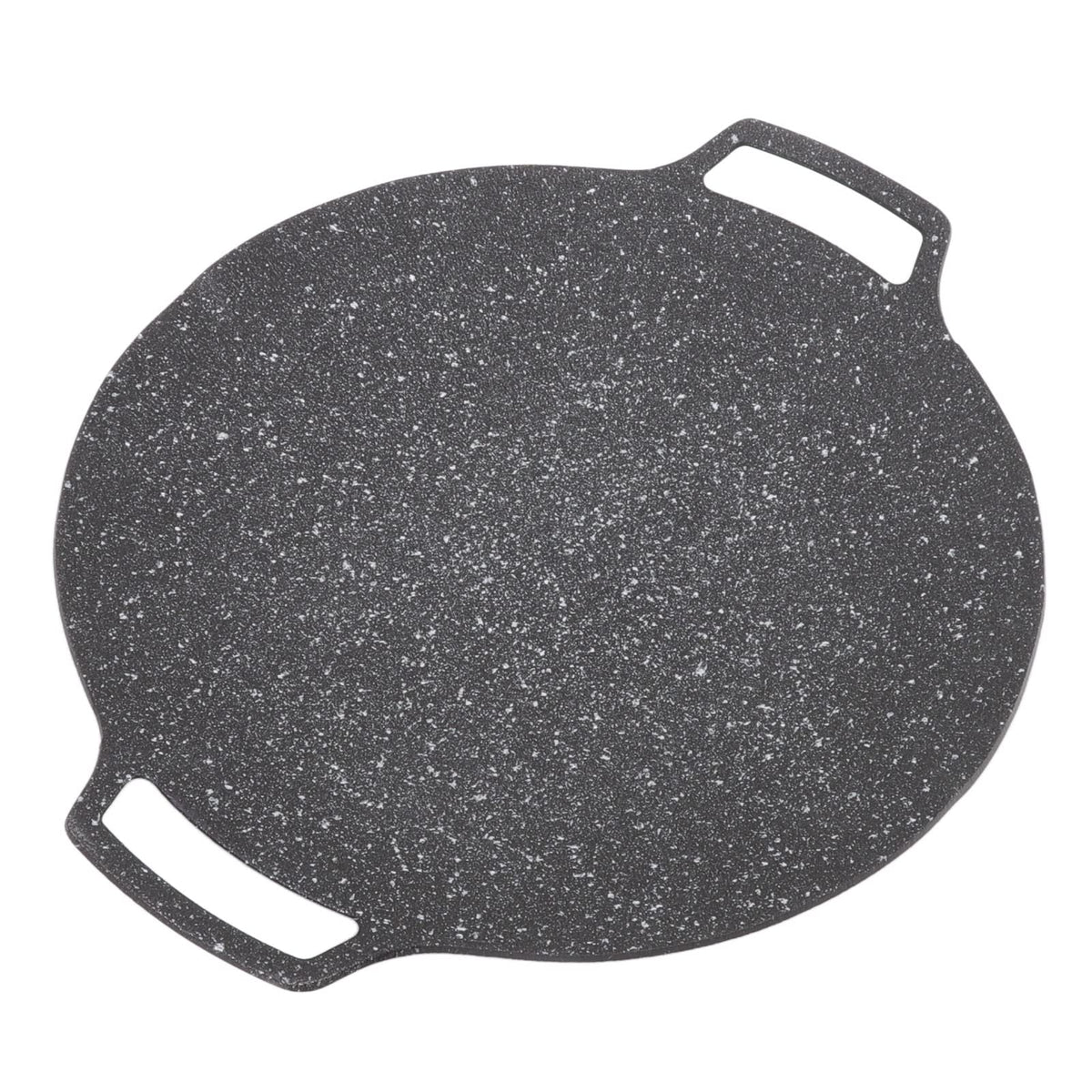 Korean Grill Pan,14.17Inch Nonstick Round Griddle Grill Pan For Korean Bbq,Round Bbq Griddle With Handle,Multifunctional Stove P