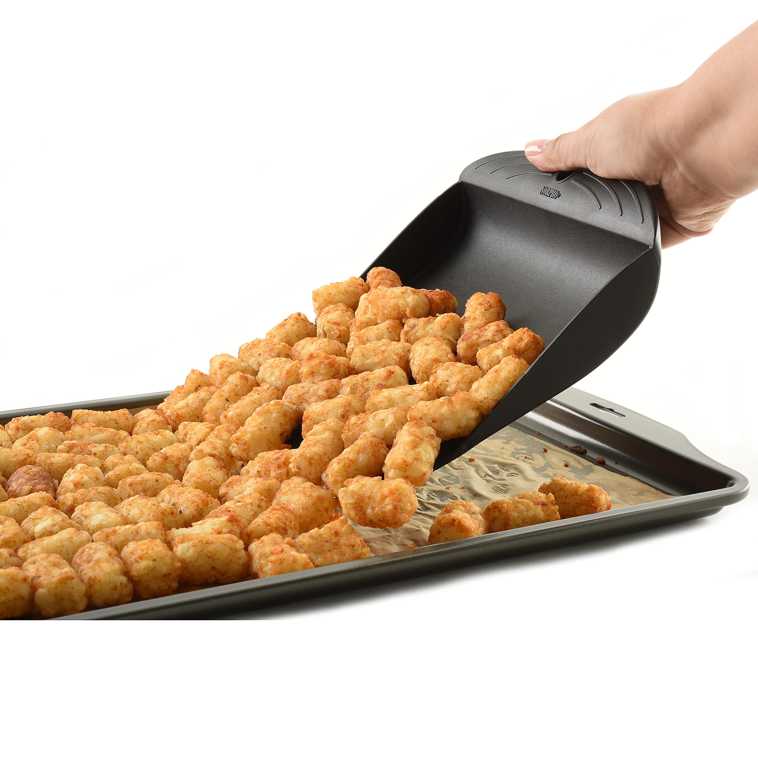 Norpro Mega Scoop/Spatula, Black Large