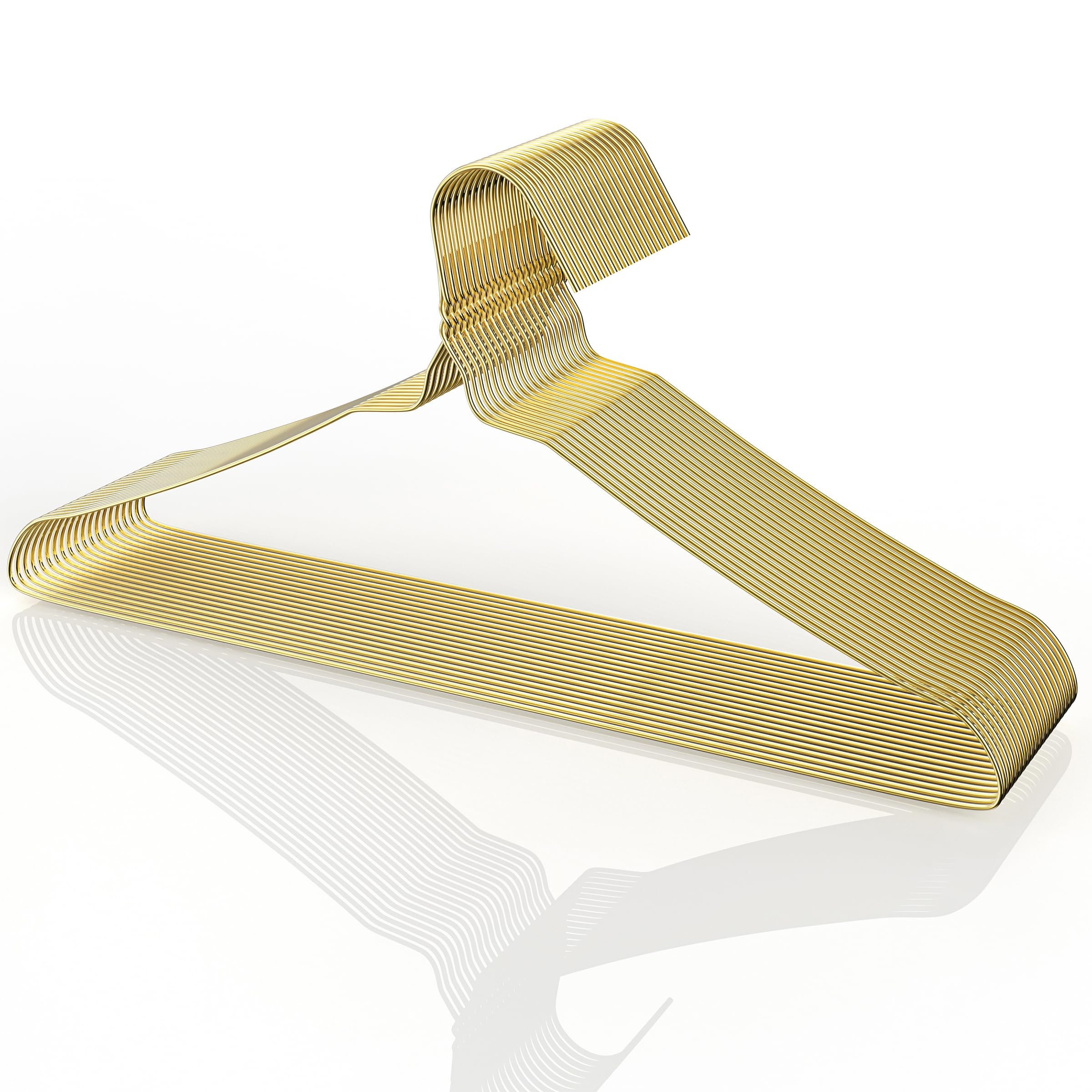 Mr. Pen- Wire Hangers, 20 Pack, Gold Metal Hangers For Clothes, Wire Clothes Hangers, Metal Coat Hangers, Wire Coat Hangers, Han