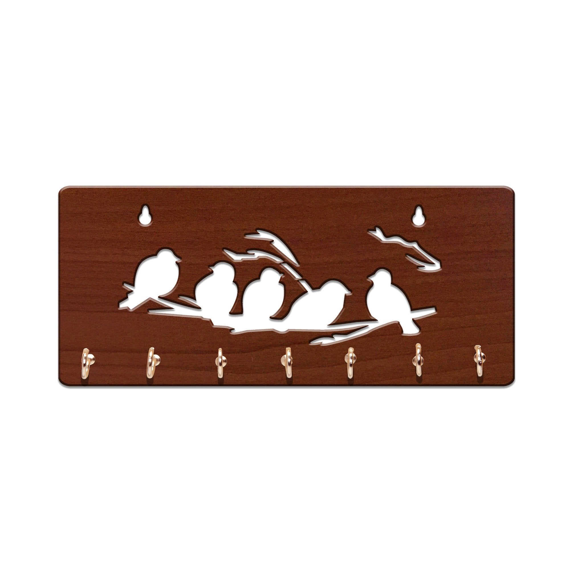 Sehaz Artworks Key Holder For Home Decor Stylish | Key Stand | Key Hangers For Wall | Key Chain Holders For Wall | (7 Hooks, 5 B