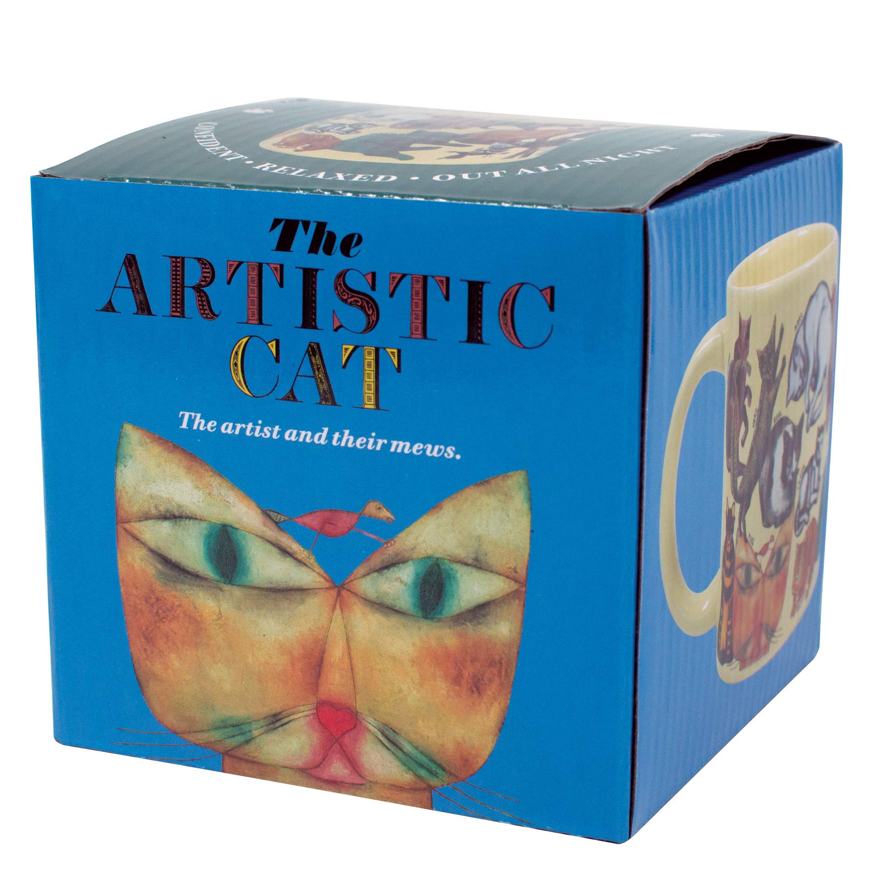 The Unemployed Philosophers Guild Artistic Cat Mug - Featuring Cats and Kittens from Famous Paintings Throughout Art History, Co