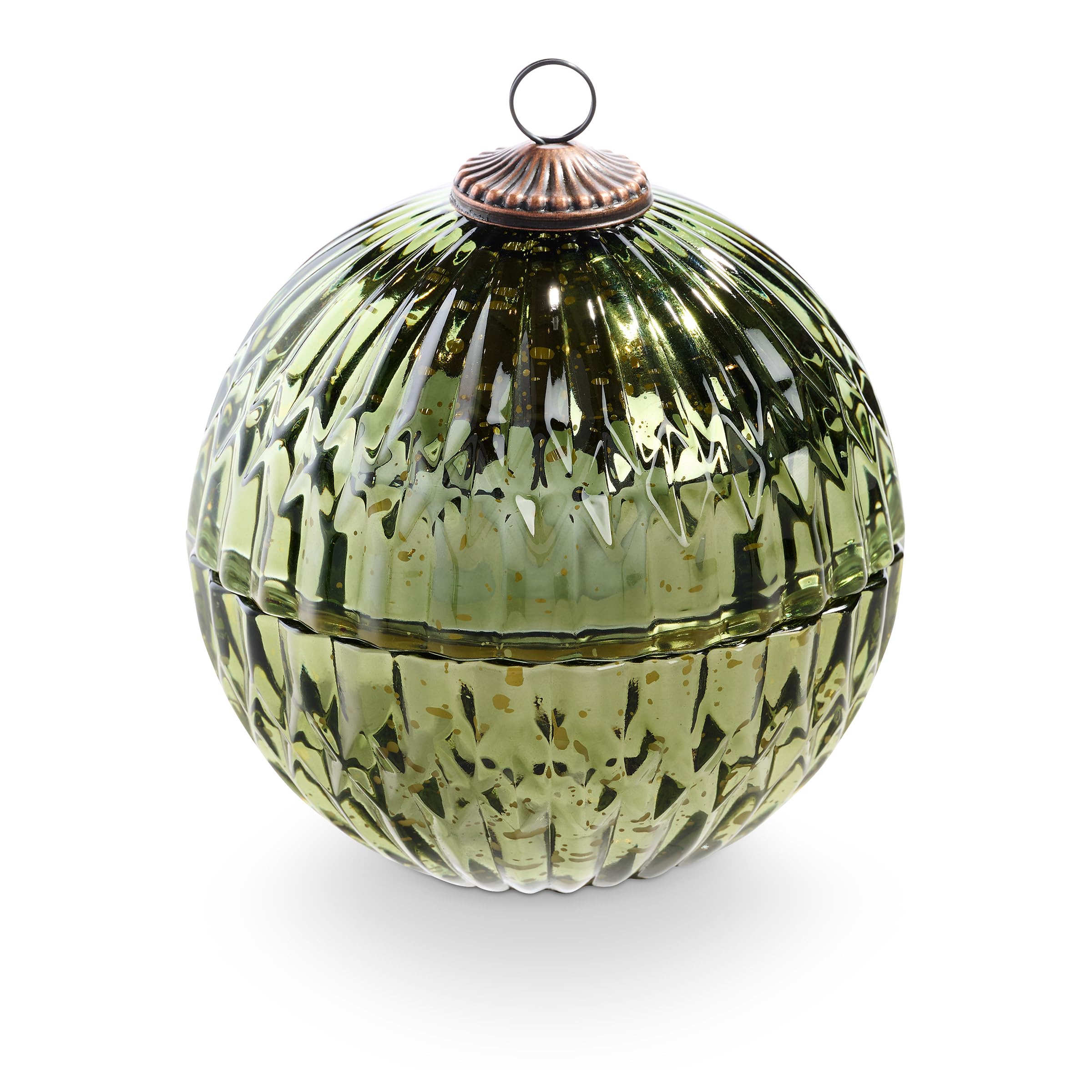ILLUME Mercury Ornament Green Candle, Balsam & Cedar