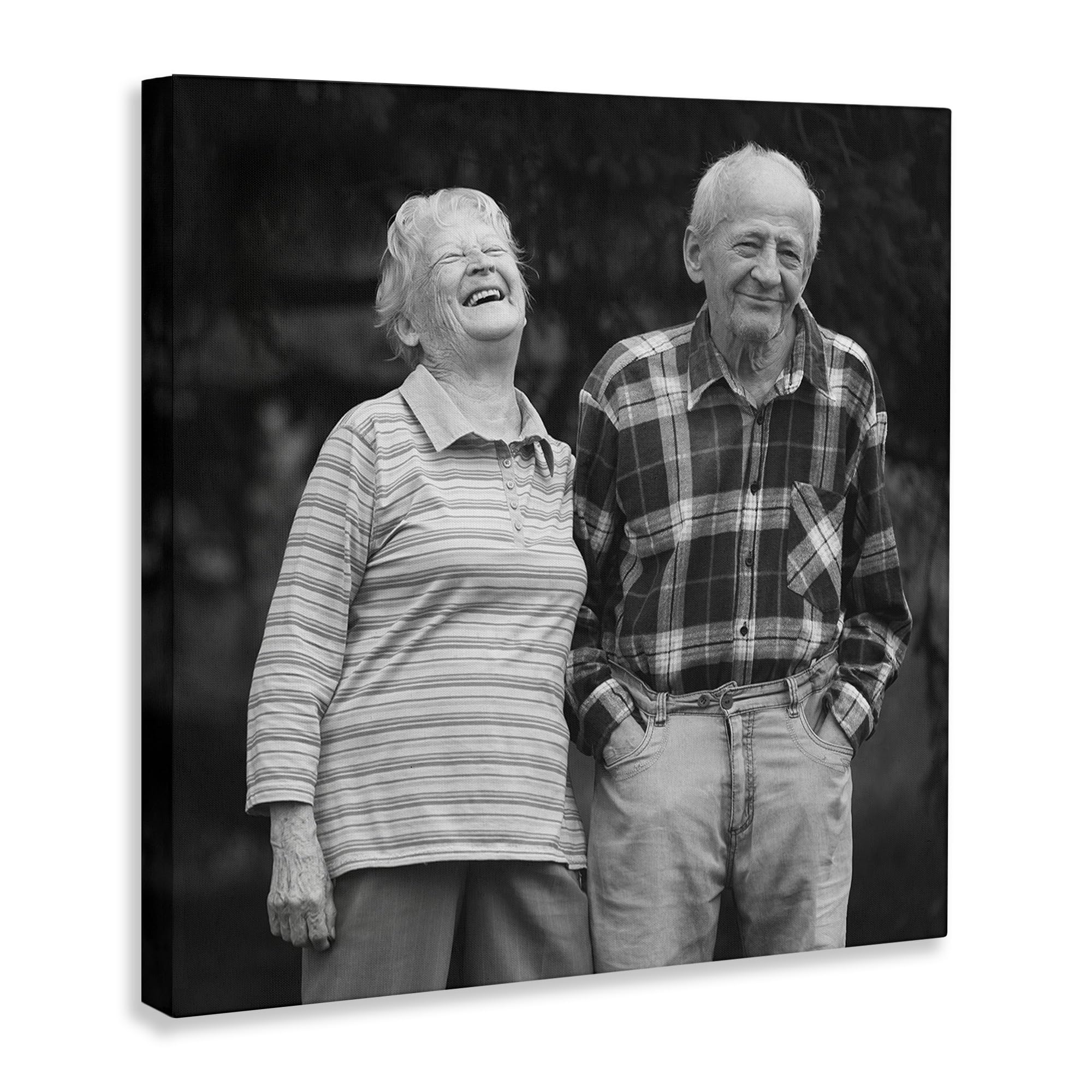 Stupell Industries Personalized Custom Print Square Canvas Wall Art