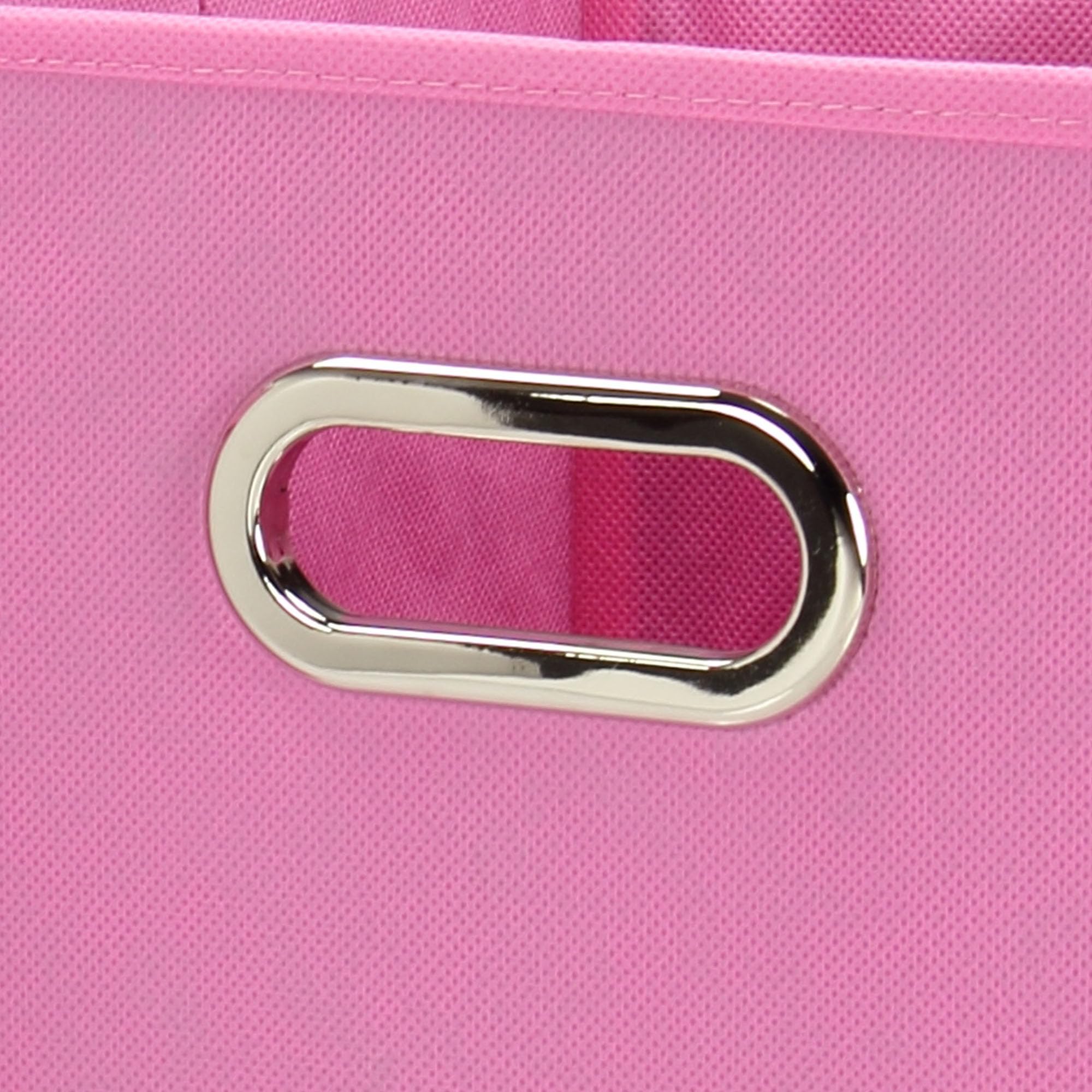 Household Essentials Cube Set With Lids, Pink, 2-Pack