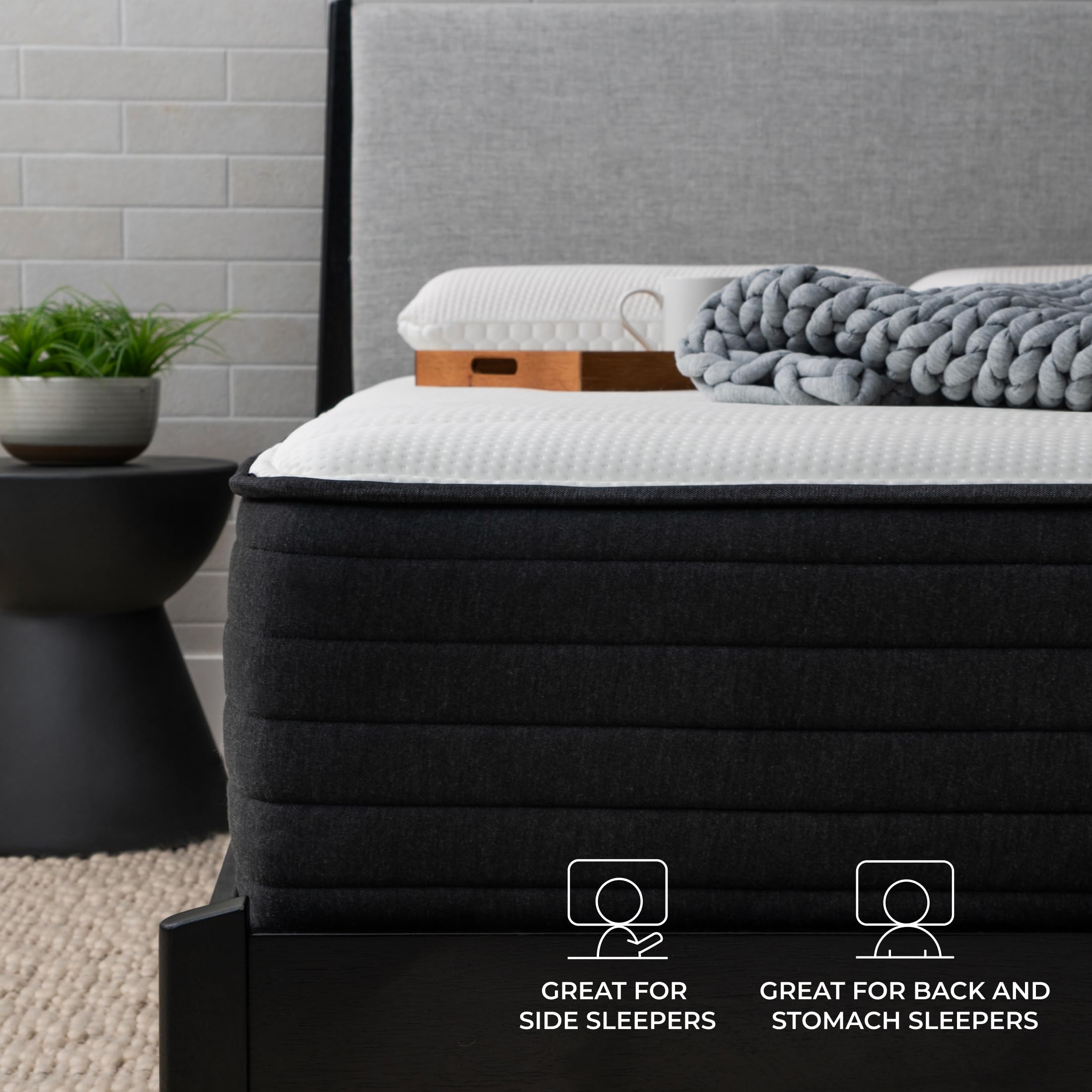 Brooklyn Bedding Select 12'' Gel Memory Foam Hybrid Mattress, Full