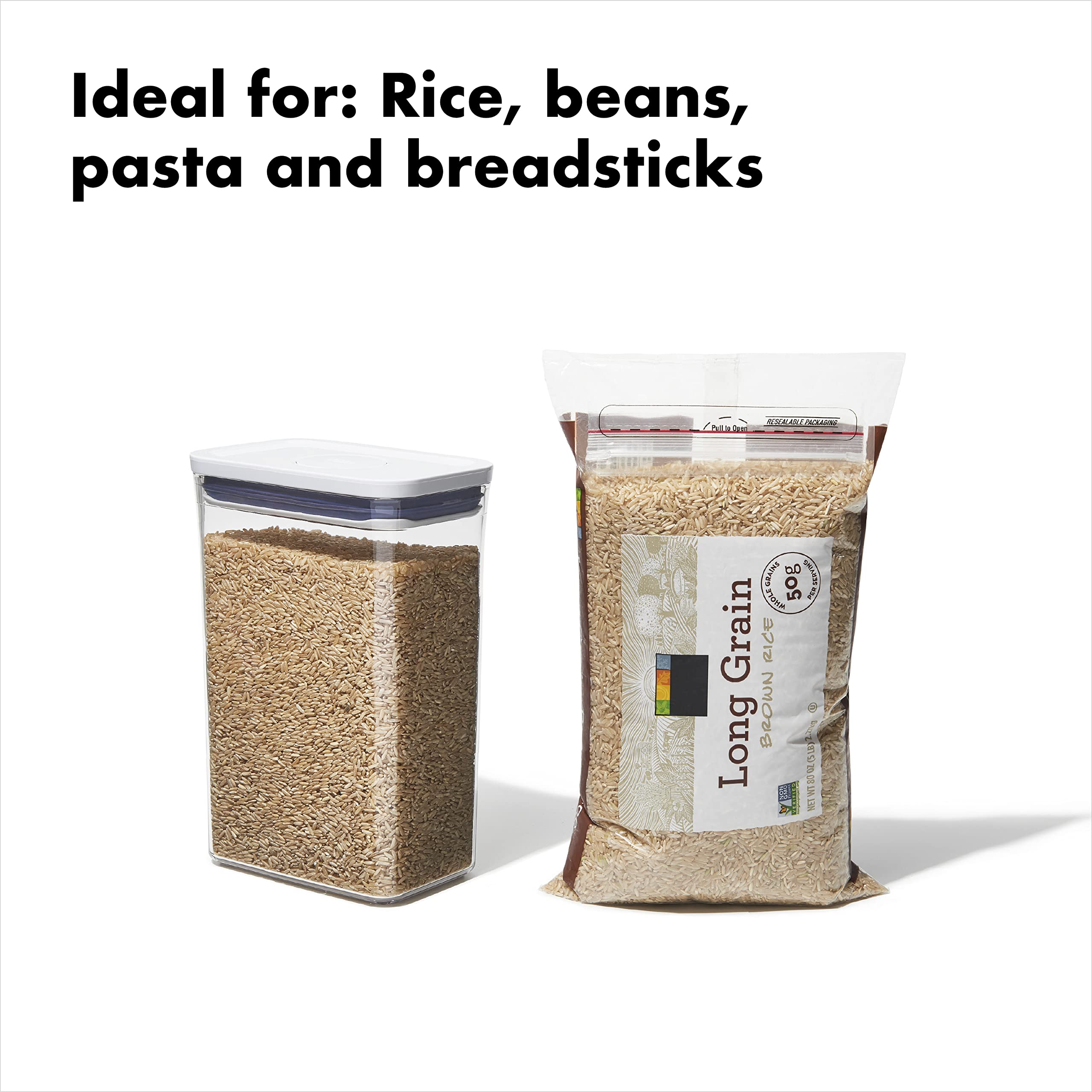 Oxo Good Grips Pop Container - Rectangle Medium 2.7 Qt