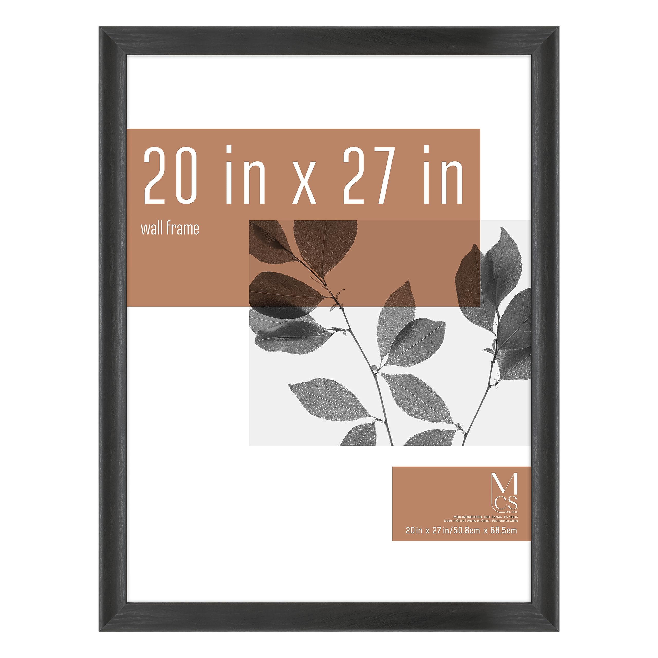 MCS STUDIO GALLERY 2 FRAME 20X27 BLACK WOODGRAIN