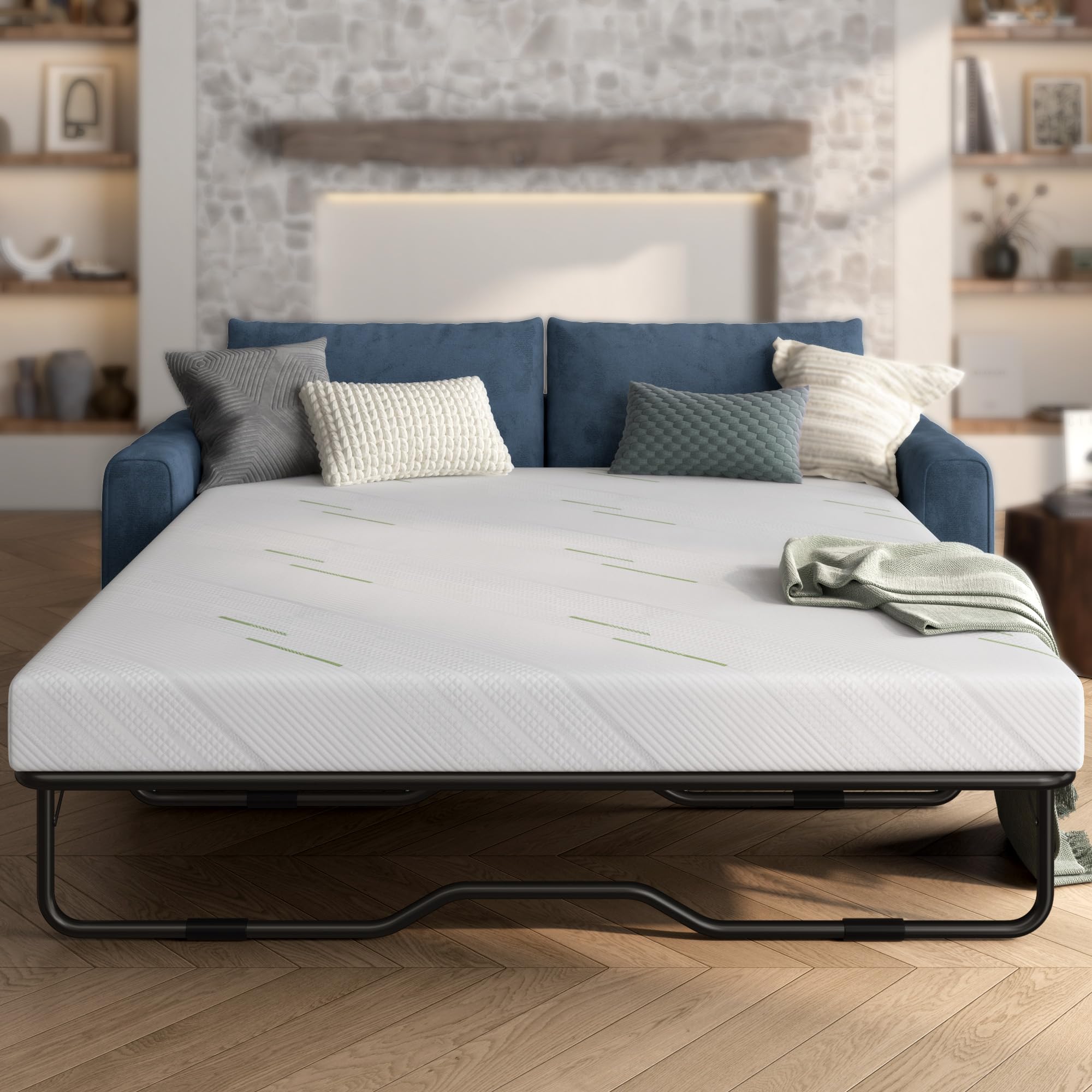 Wellynap Mattress (Sofa Mattress, Queen, 4, Inches)