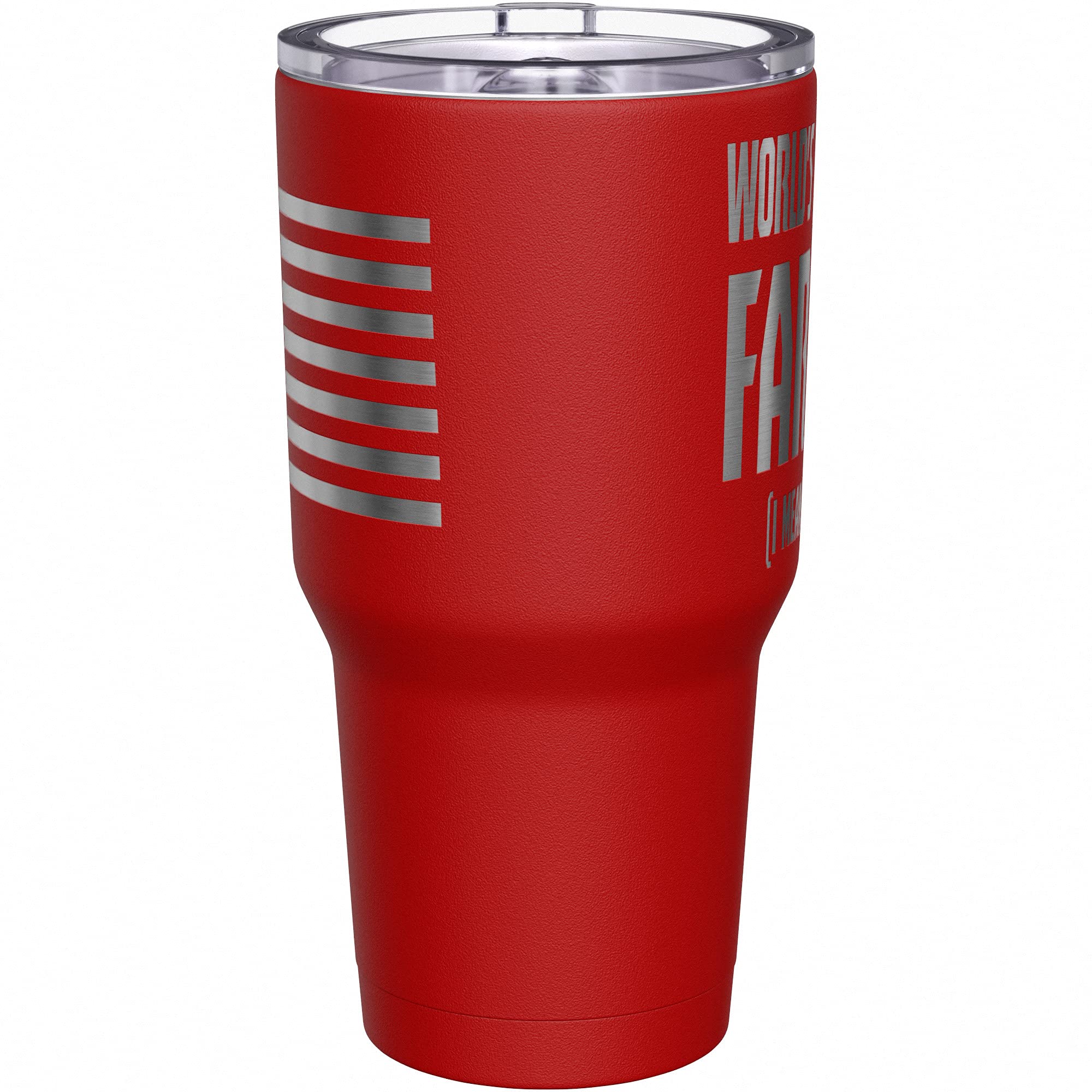 We The People Holsters - World's Greatest Farter - Coffee Tumbler - American Flag Coffee Travel Mug - Engraved Tumbler - Double Insulated Tumbler - 30 oz