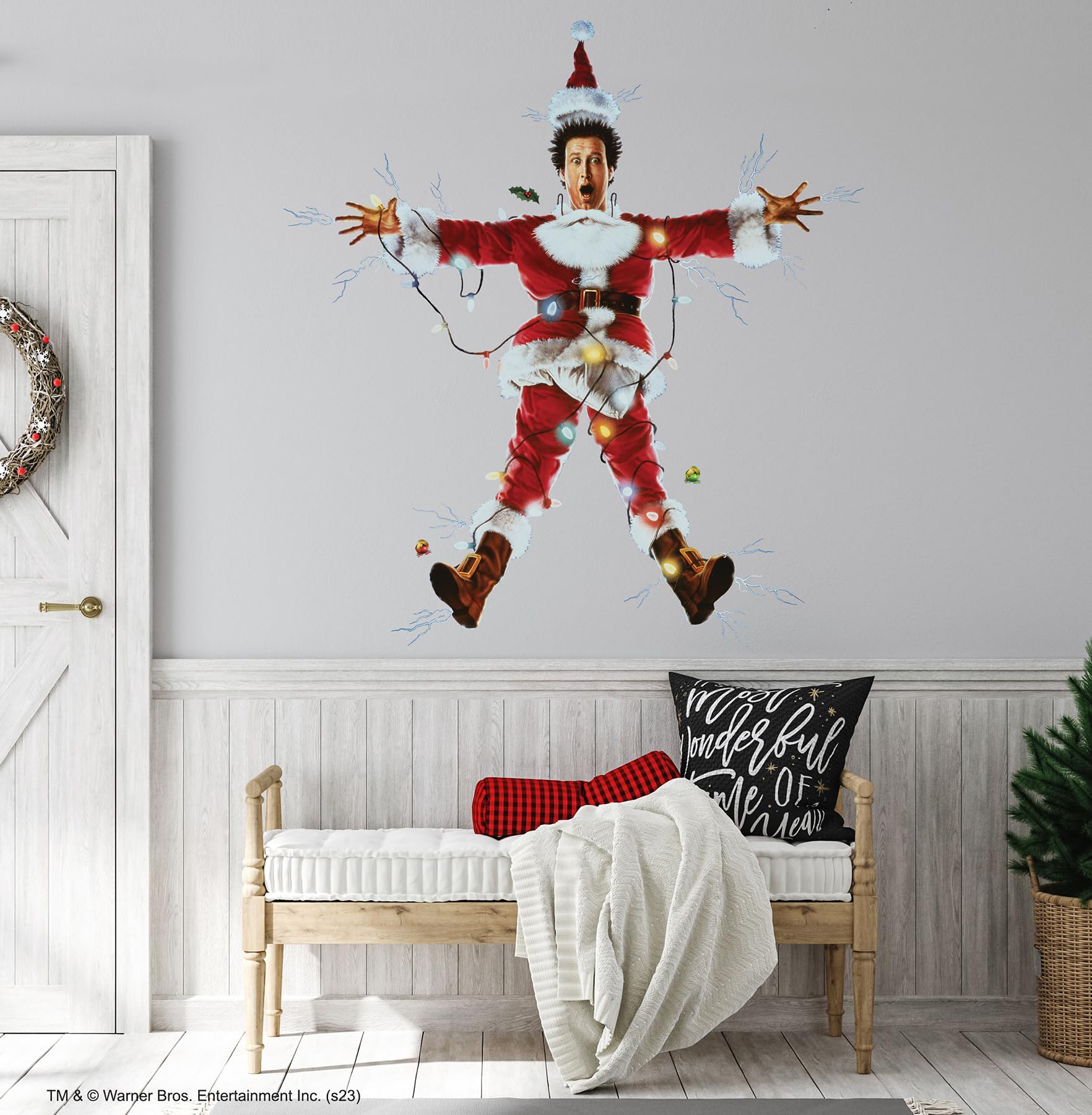 Roommates Rmk5410Gm National Lampoon'S Christmas Vacation Decal, Red