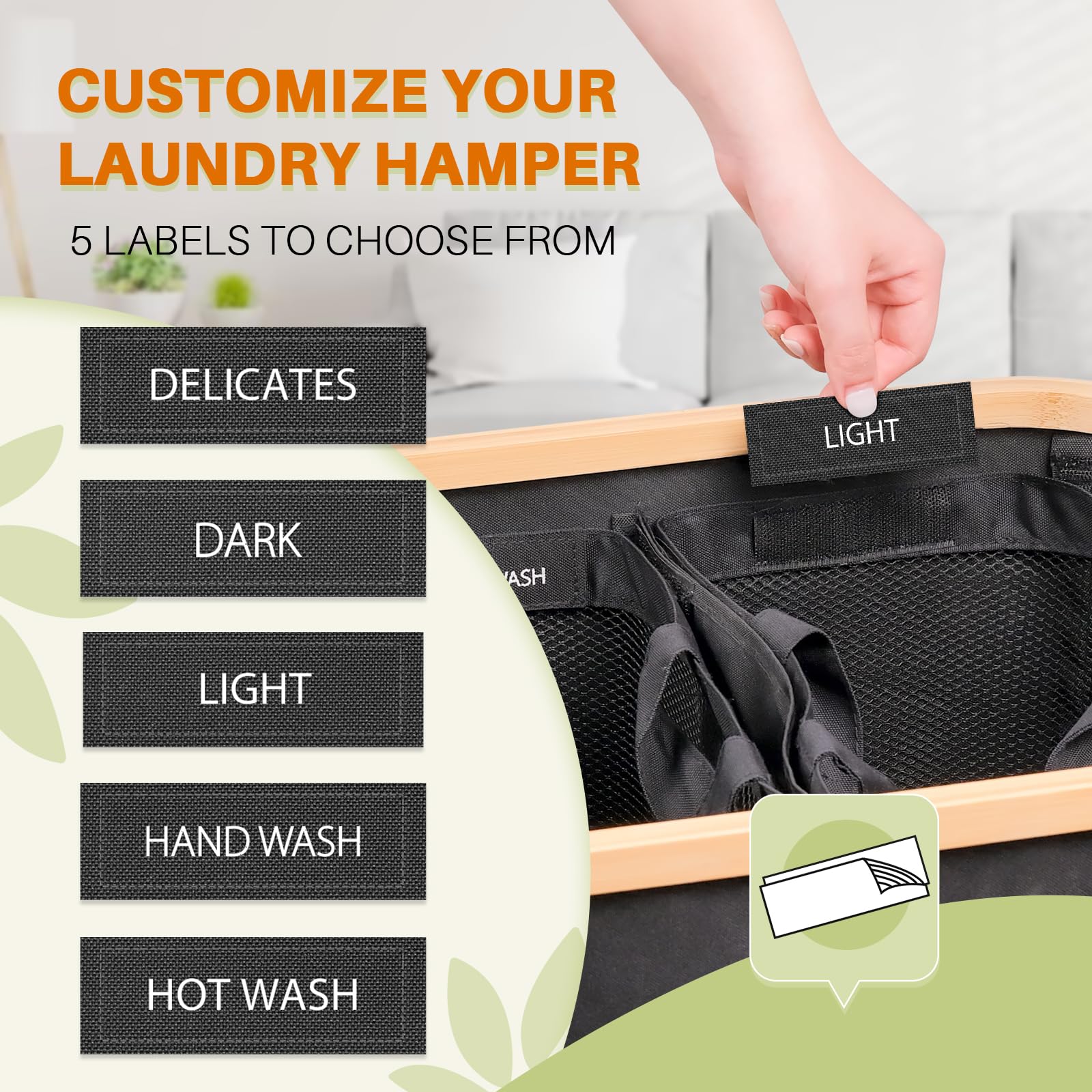 Laundry Hamper With Lid, 145L Extra Large Hampers For Laundry Basket With Lid, Dirty Clothes Hamper Laundry Basket Organizer For