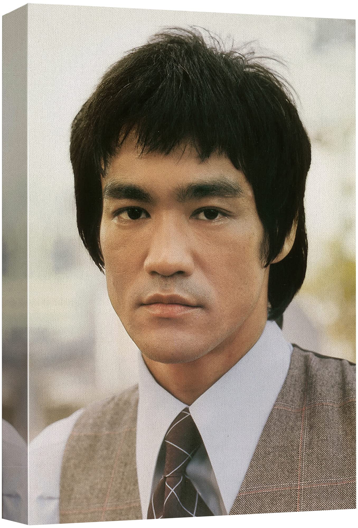 Wall26 Canvas Print Wall Art Famous Celebrity Actor Martial Artist Bruce Lee Historic Classic Photography Realism Traditional Po