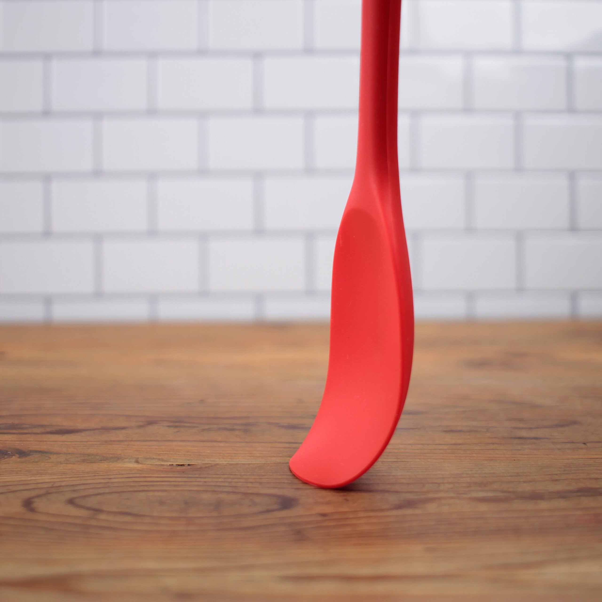 Rsvp Ela'S Favorite Silicone Spoon, Red