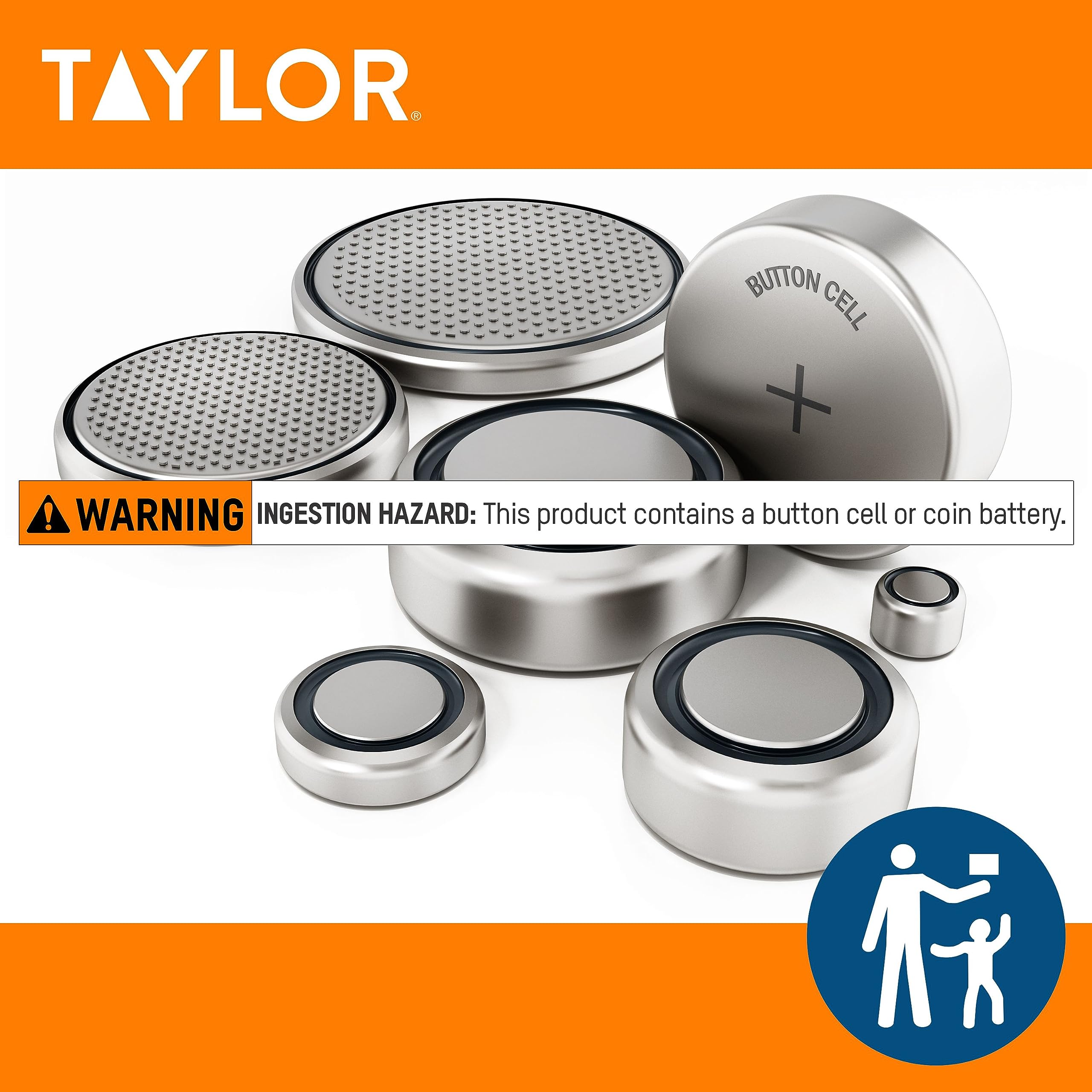 Taylor Digital Kitchen Scale With Glass Platform, Tare Button, And Plastic Body Weighs Up To 11 Pounds Capacity, Silver