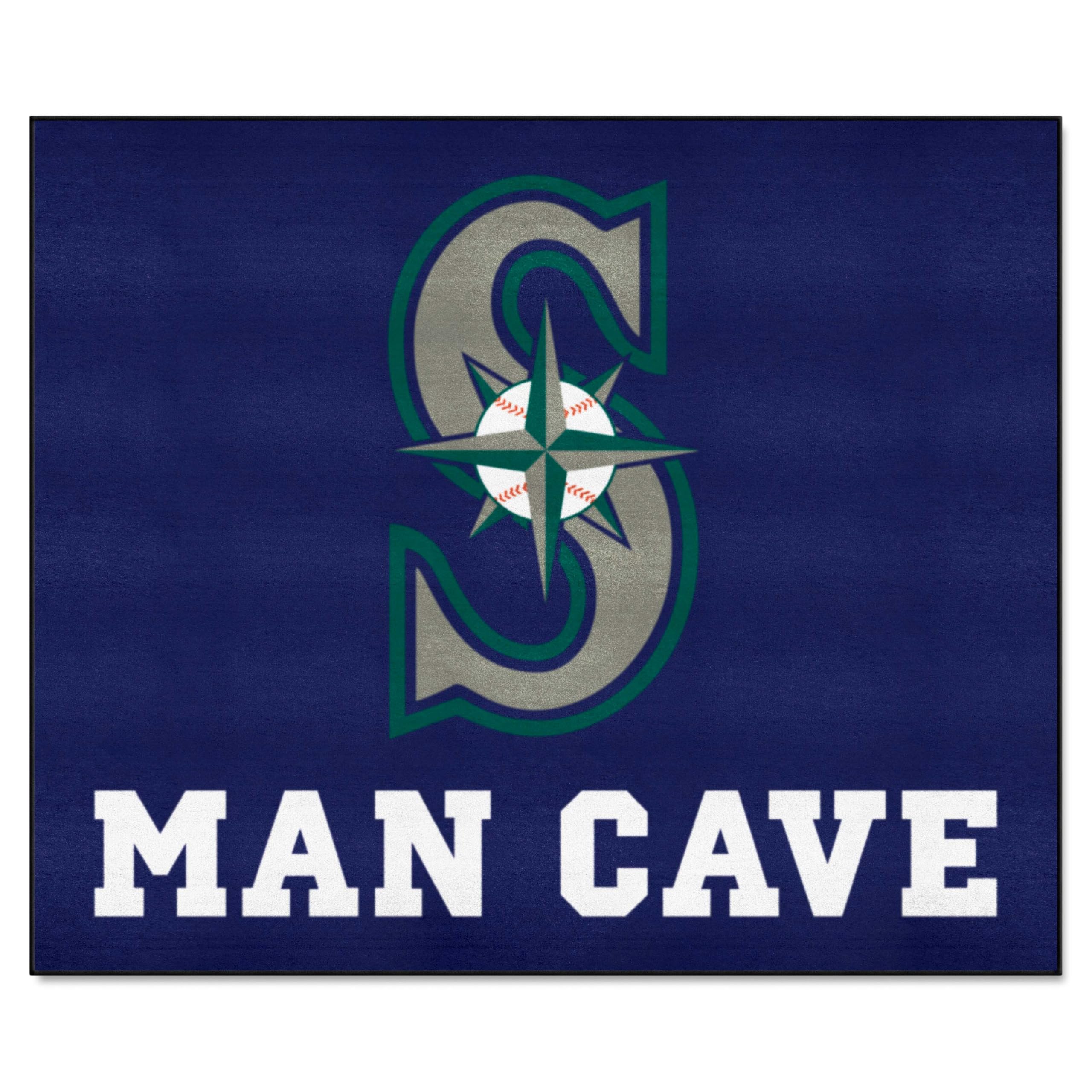FANMATS 22469 Seattle Mariners Man Cave Tailgater 59.5x71