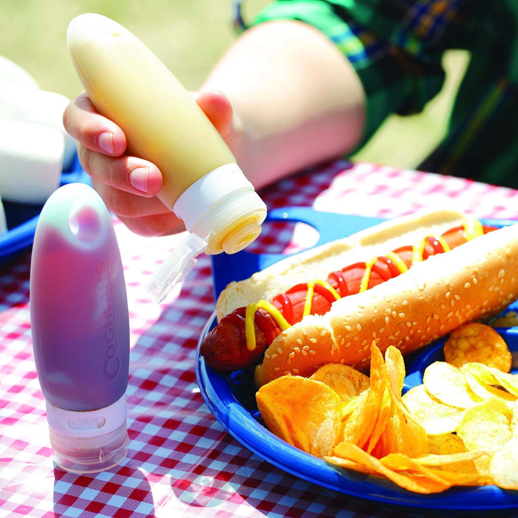 Coghlan'S 1956 Individual Silicone Travel Bottle Blue