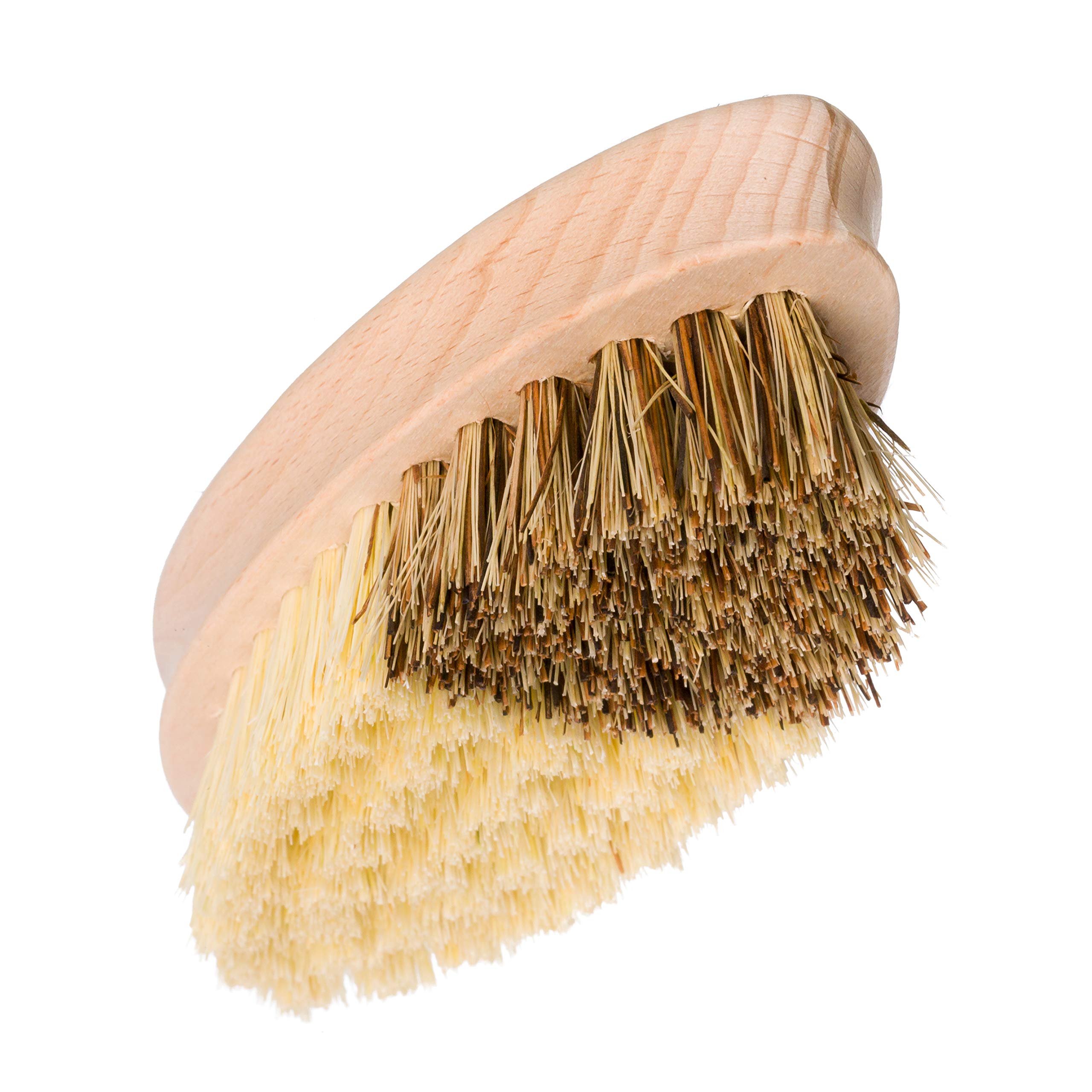 Redecker Hard And Soft Side Vegetable Brush, Durable Beechwood Handle, 2 Different Bristle Strengths For Cleaning Delicate Or To