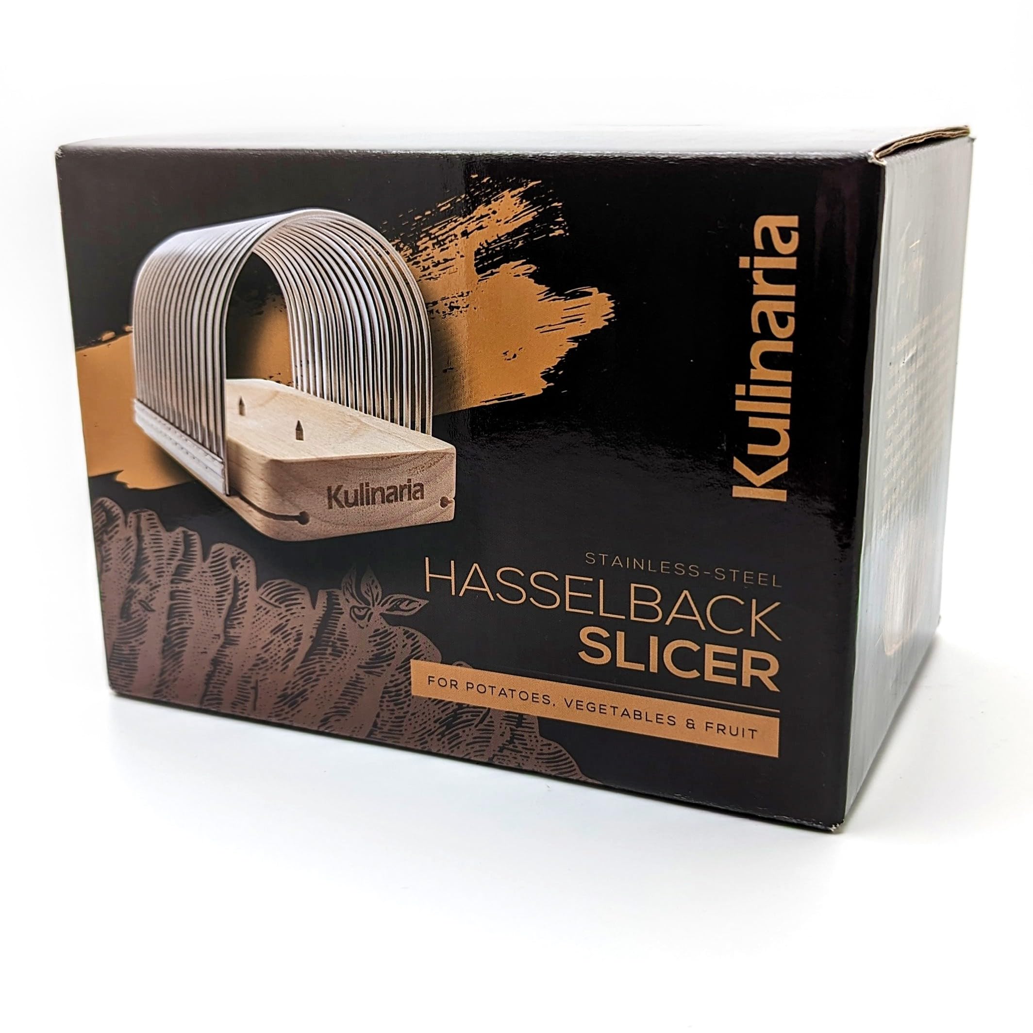 Kulinaria Hasselback Potato Vegetable & Fruit Slicer