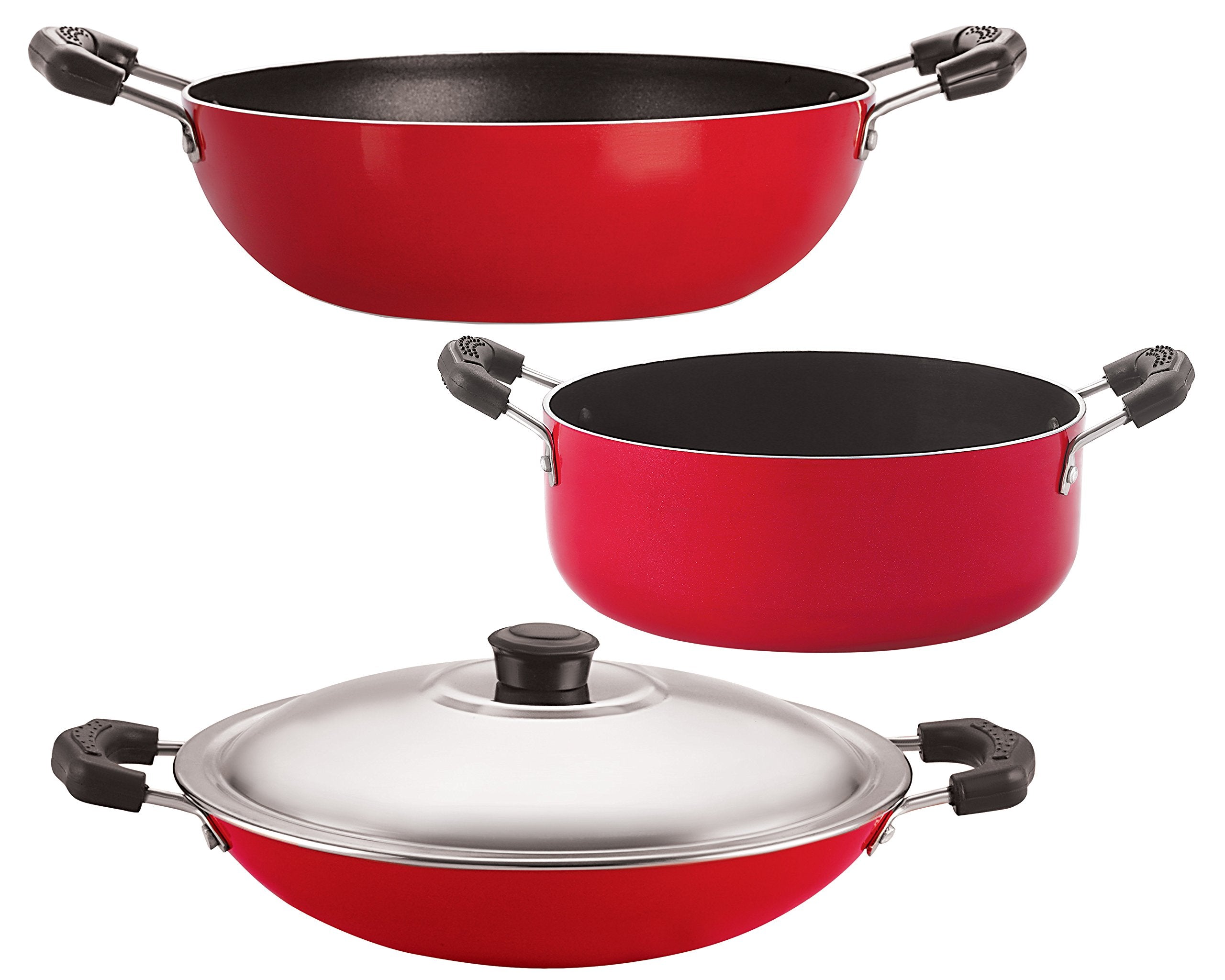 Nirlon NonStick Aluminium Pfoa Free Pots And Pans Set