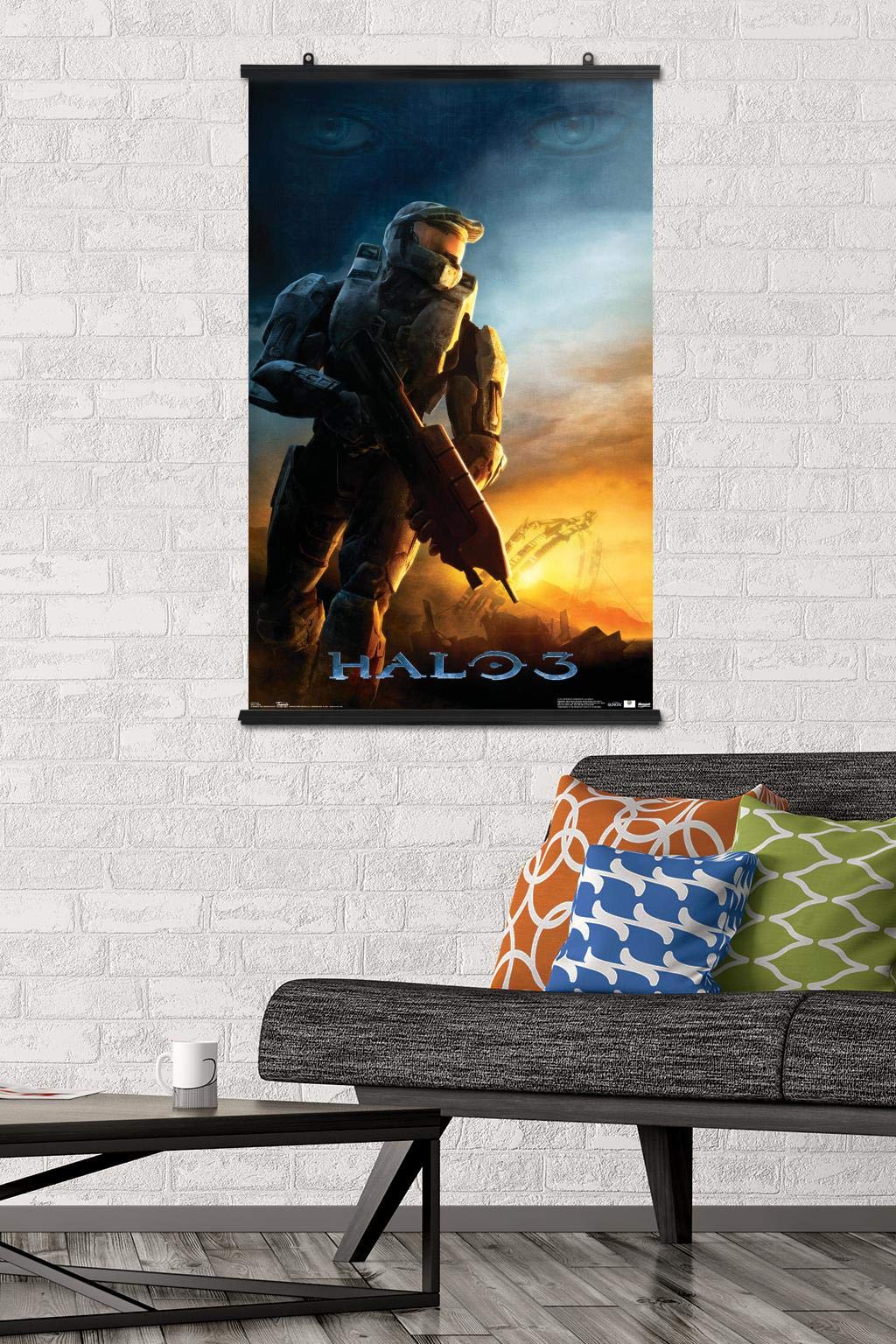Trends International Halo 3 - Awakening Wall Poster, 22.375'' X 34'', Premium Poster & Clip Bundle
