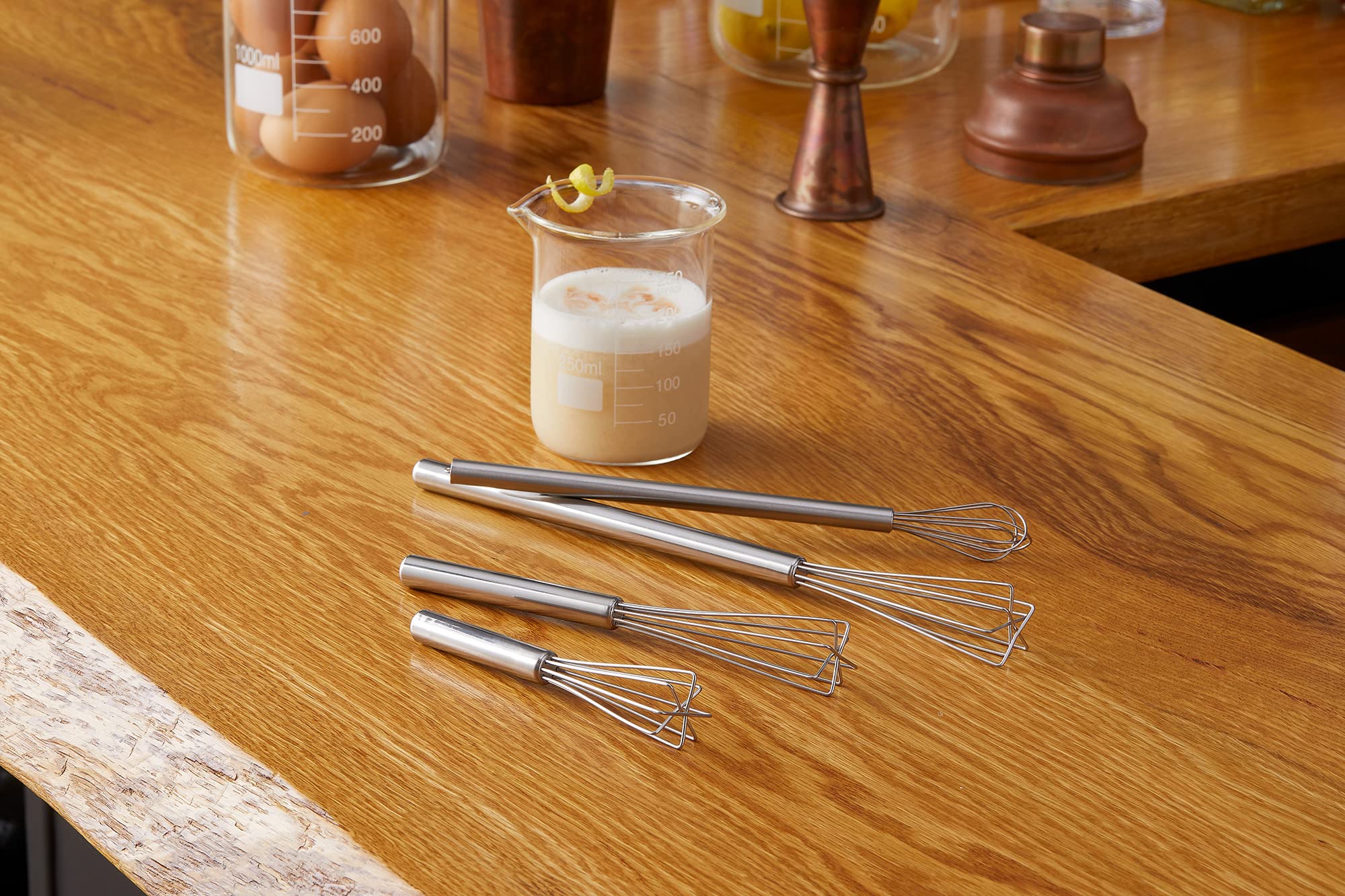 American Metalcraft Sbw5 Utensil, Stainless Steel, Square Bar Whisk, 5'' L