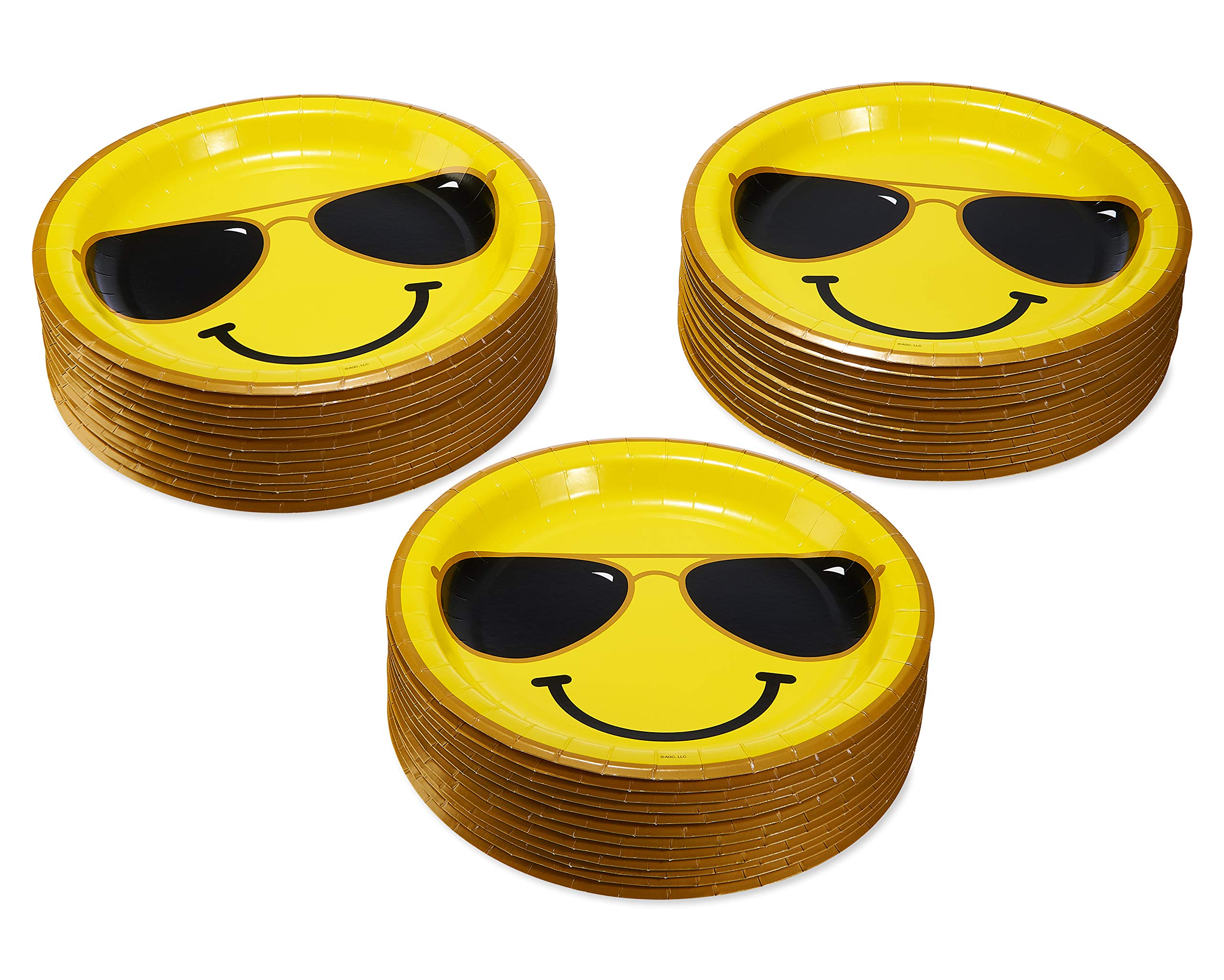 American Greetings Retro Party Supplies, Smiley Face (36-Count)
