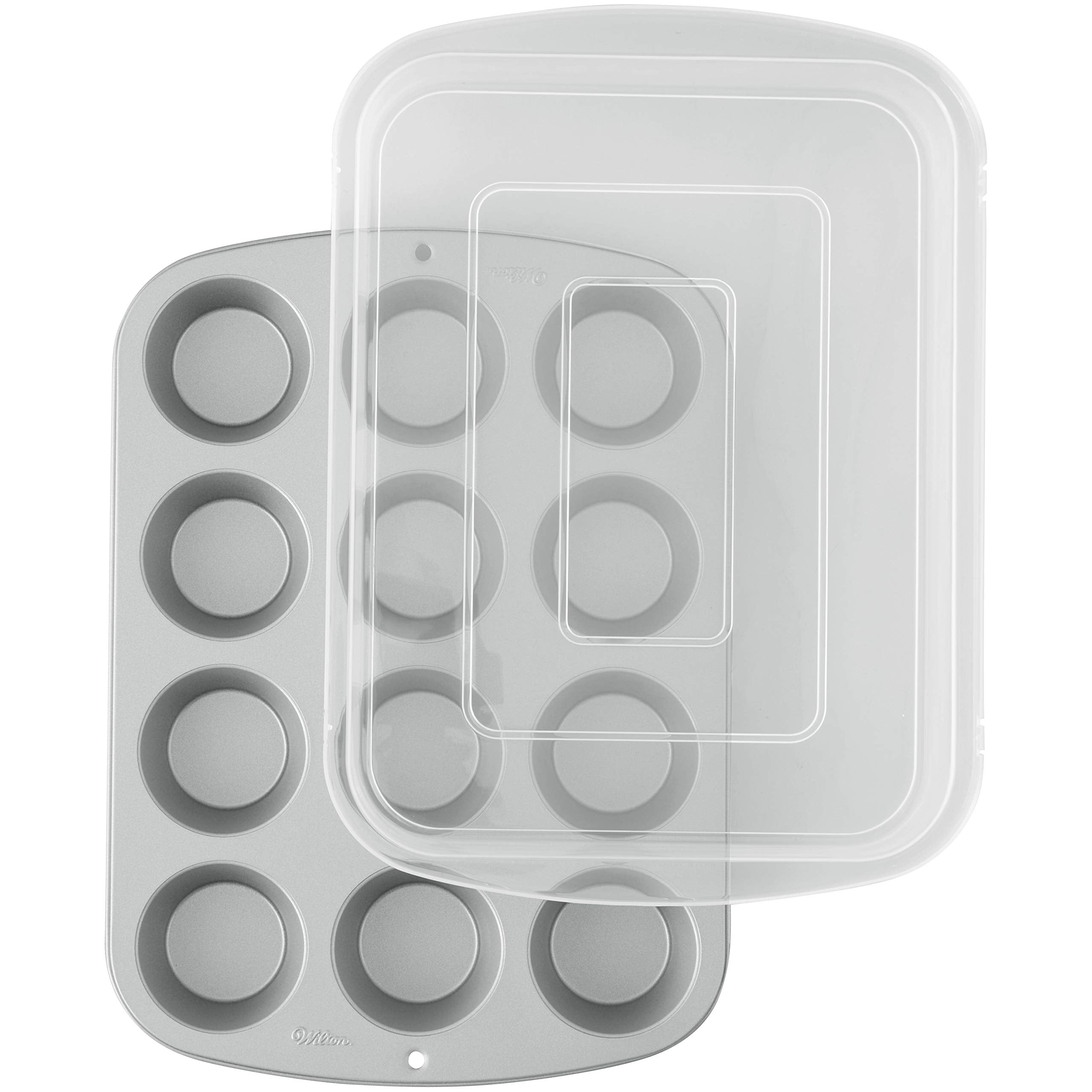 Wilton Recipe Right Covered Muffin Pan