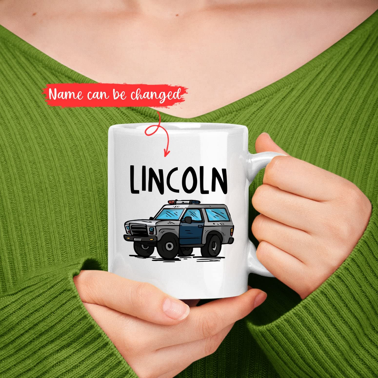 Police Car Mug, Police Mug, Personalized Police Officer Mug, Police Officer Gifts For Men Women, Police Mug, Cop Mug, Police Gif