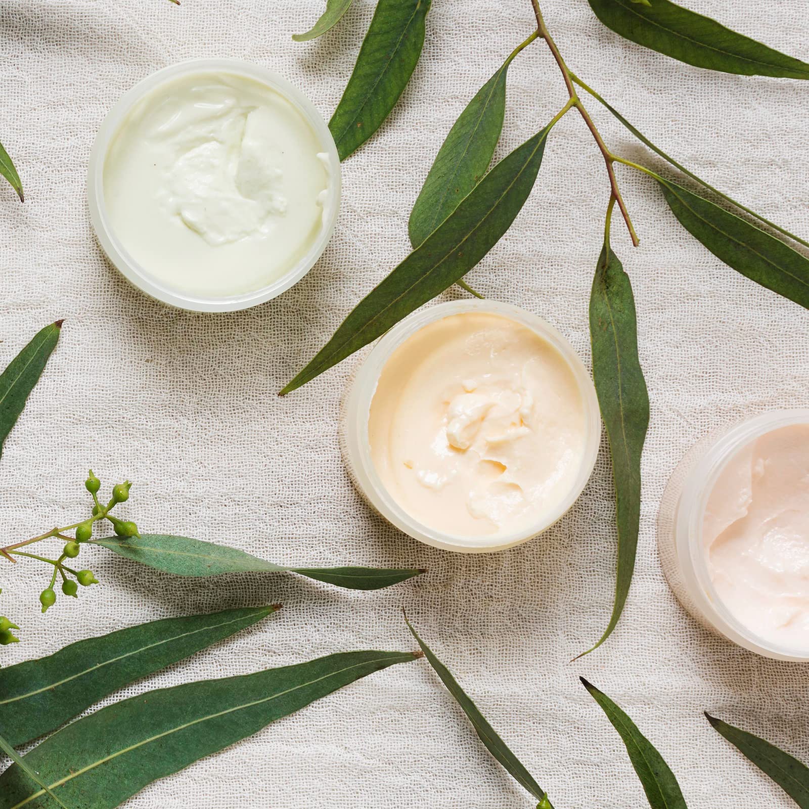 36 Pack 6 Oz Plastic Jars Round Clear Cosmetic Container Jars With White Lids, Eternal Moment Plastic Slime Jars For Lotion, Cre